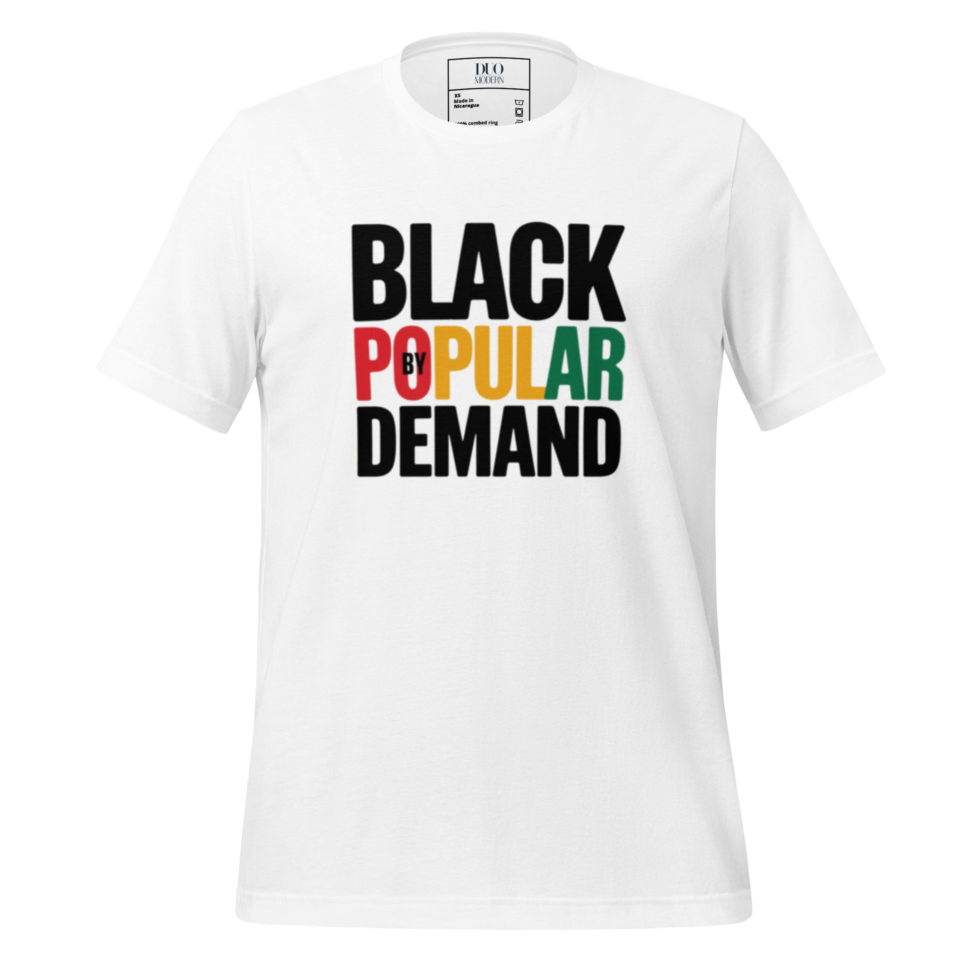 DUO MODERN "Black By Popular Demand" T-Shirt