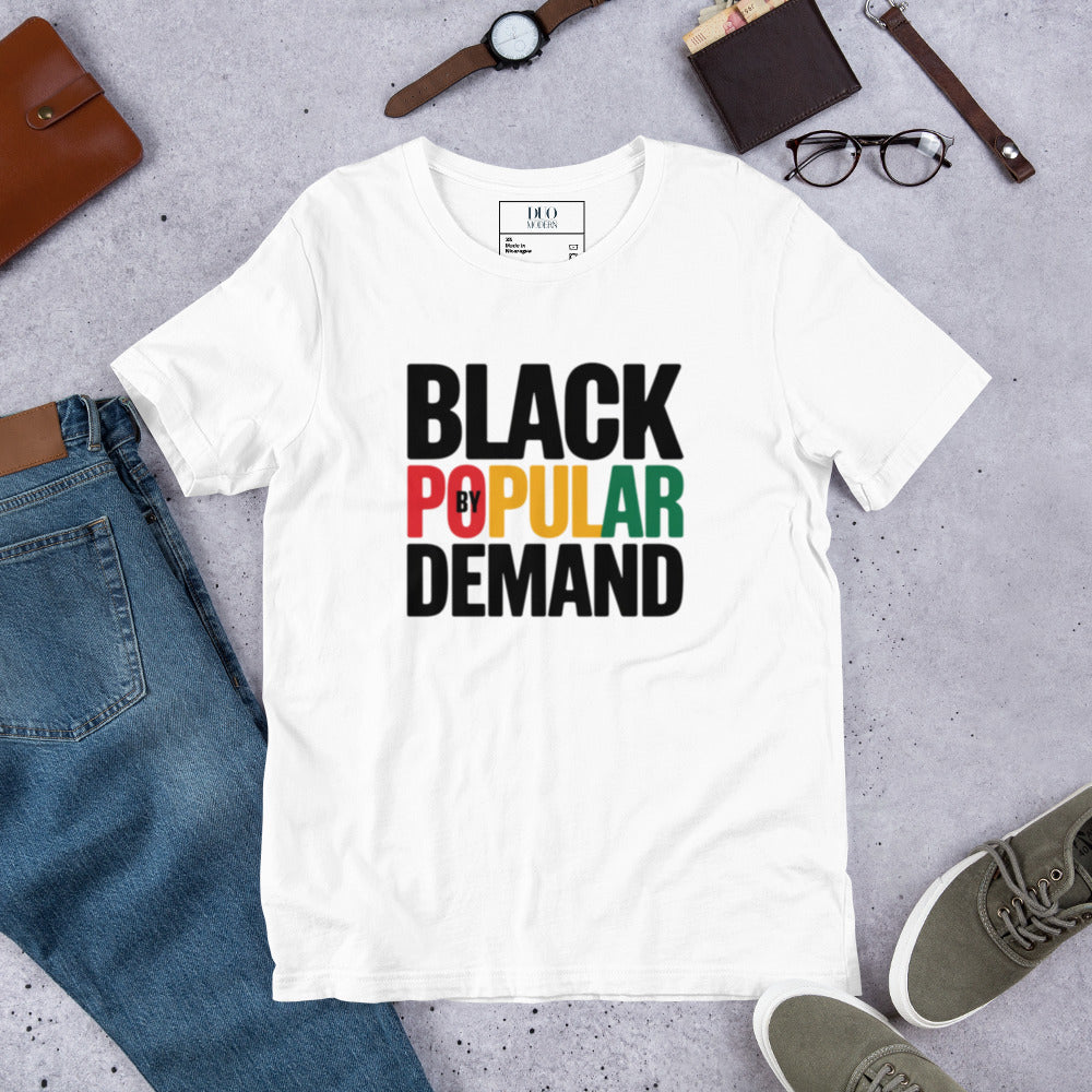 DUO MODERN "Black By Popular Demand" T-Shirt