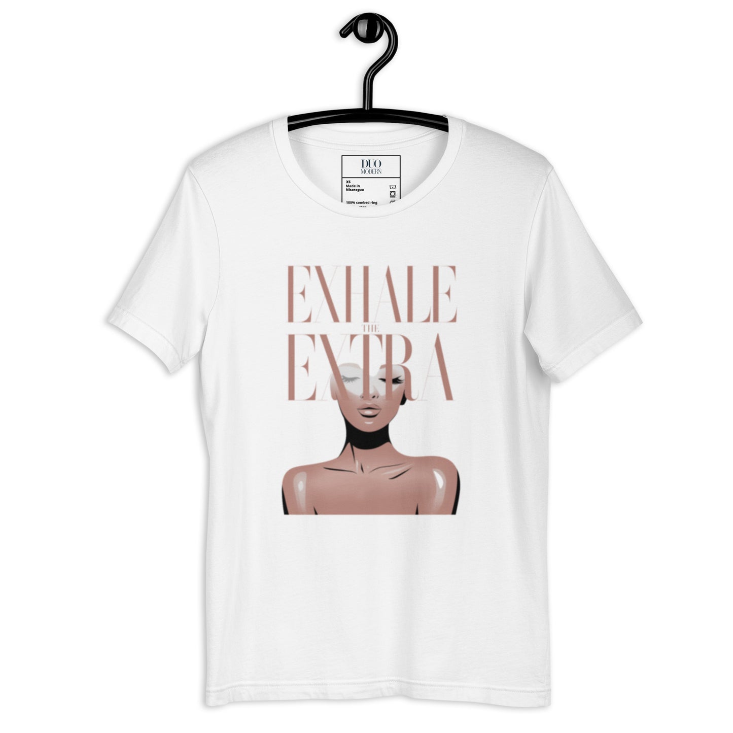 DUO MODERN "Exhale the Extra" Unisex T-shirt