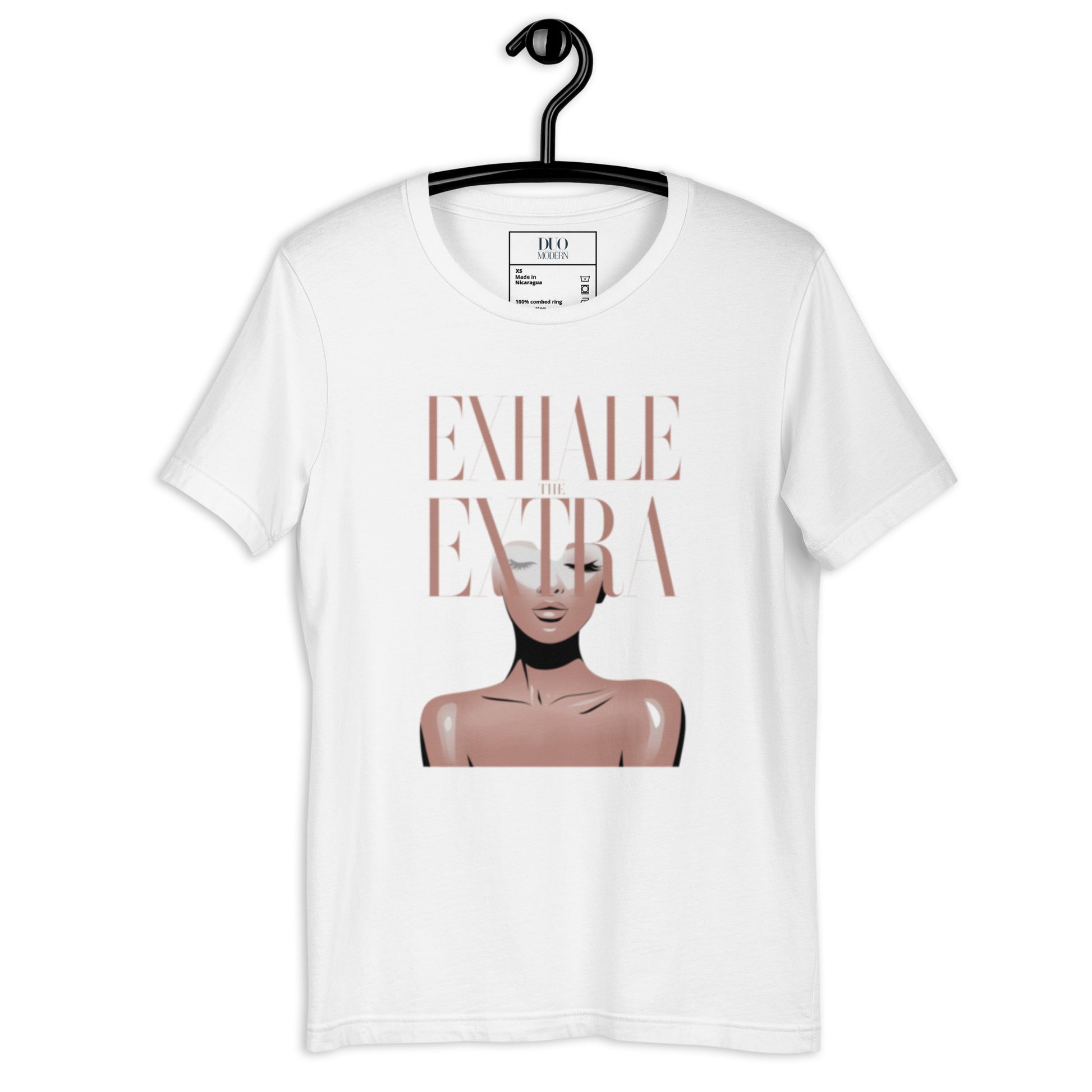 DUO MODERN "Exhale the Extra" Unisex T-shirt
