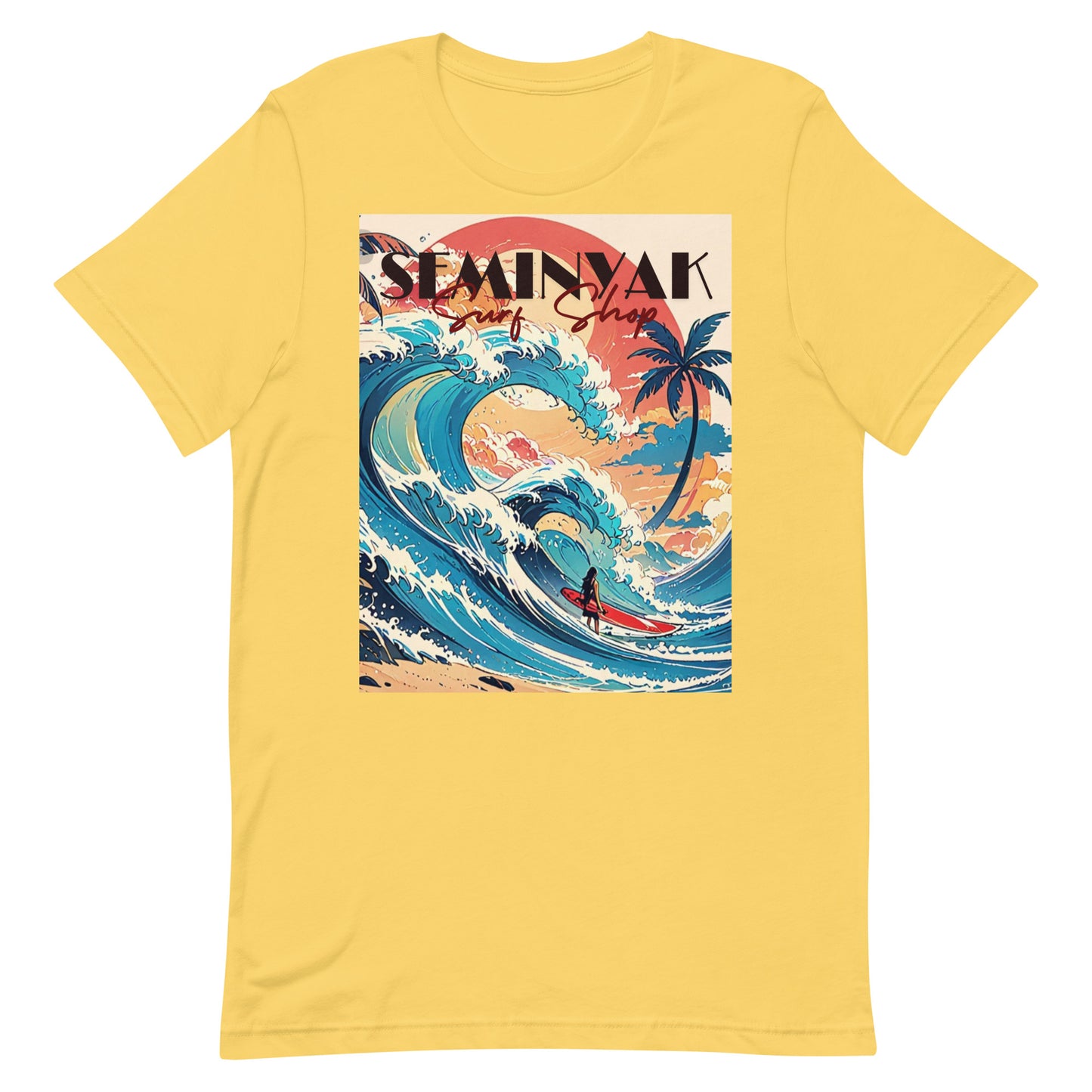"Seminyak Surf Shop" Unisex T-shirt - DUO Modern