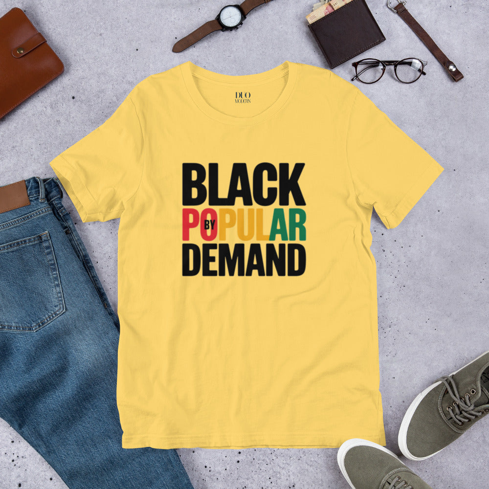 DUO MODERN "Black By Popular Demand" T-Shirt