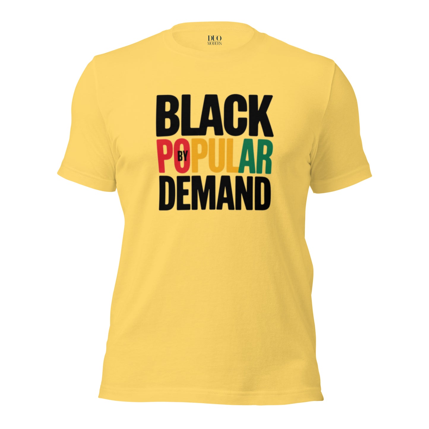 DUO MODERN "Black By Popular Demand" T-Shirt