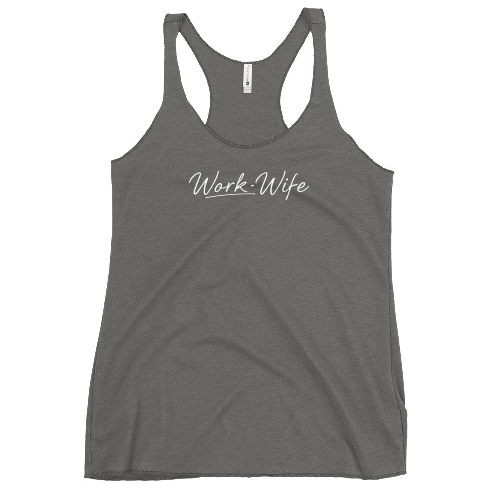 Work Wife Women's Racerback Tank - DUO Modern