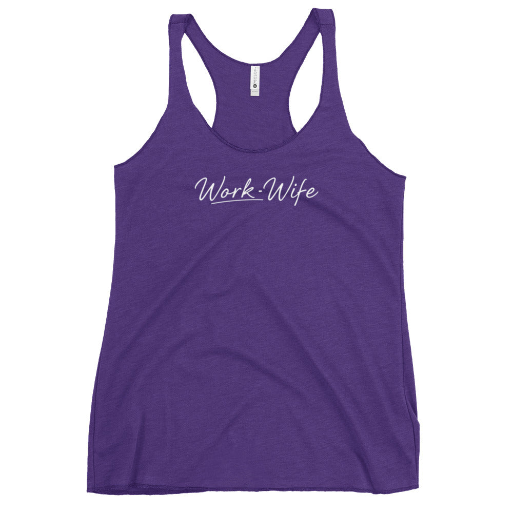 Work Wife Women's Racerback Tank - DUO Modern