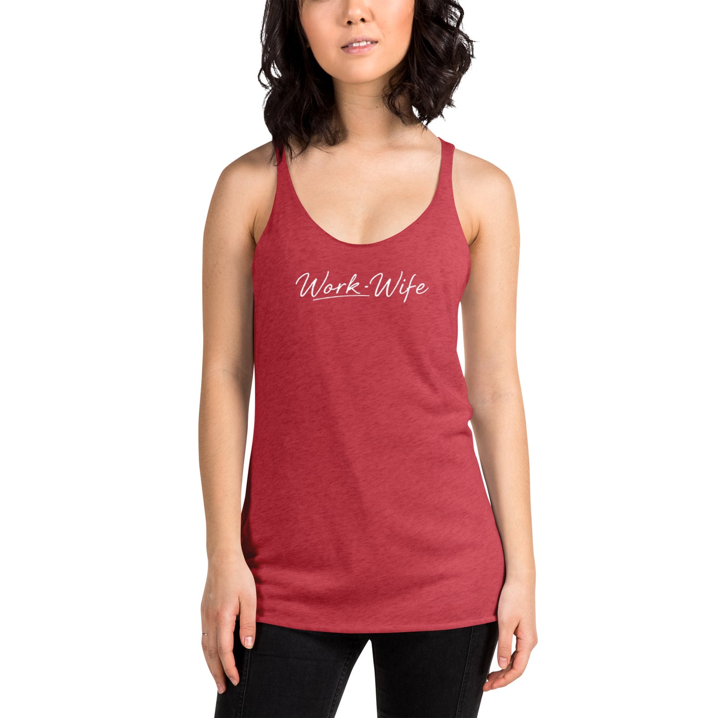 Work Wife Women's Racerback Tank - DUO Modern
