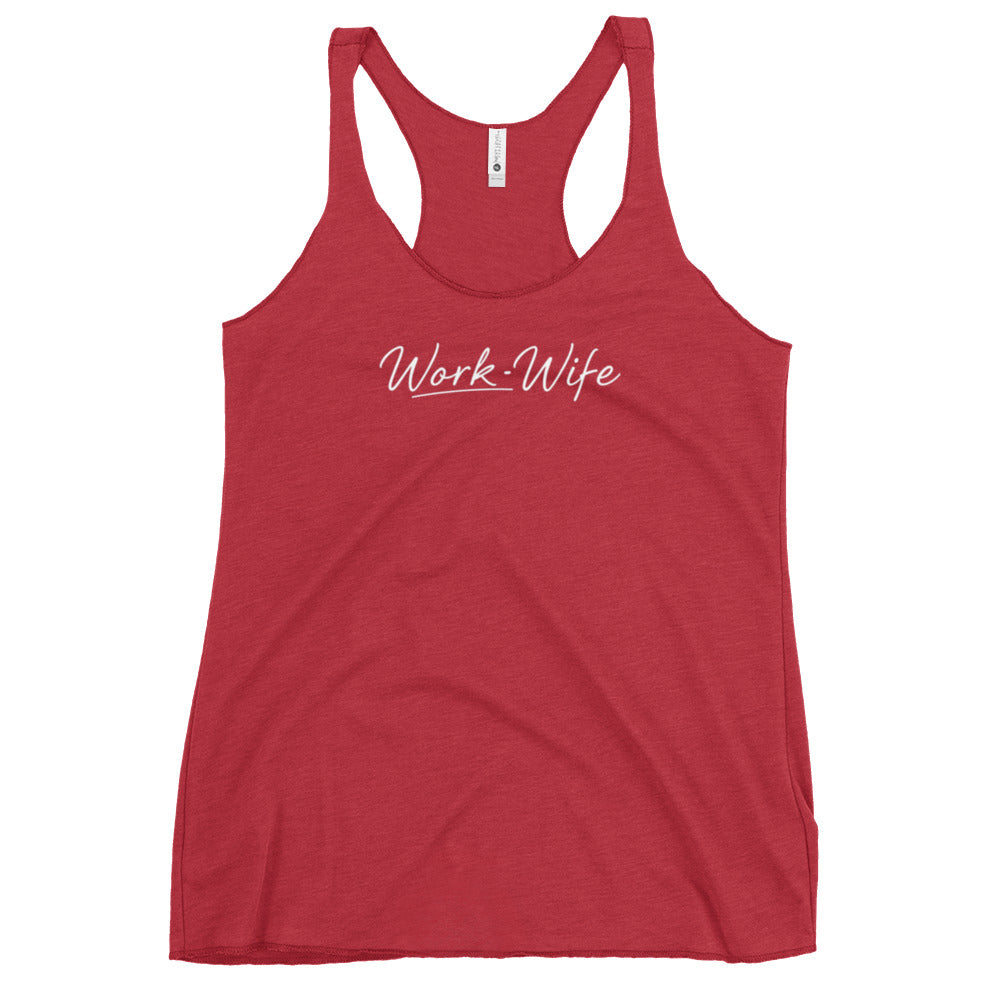 Work Wife Women's Racerback Tank - DUO Modern