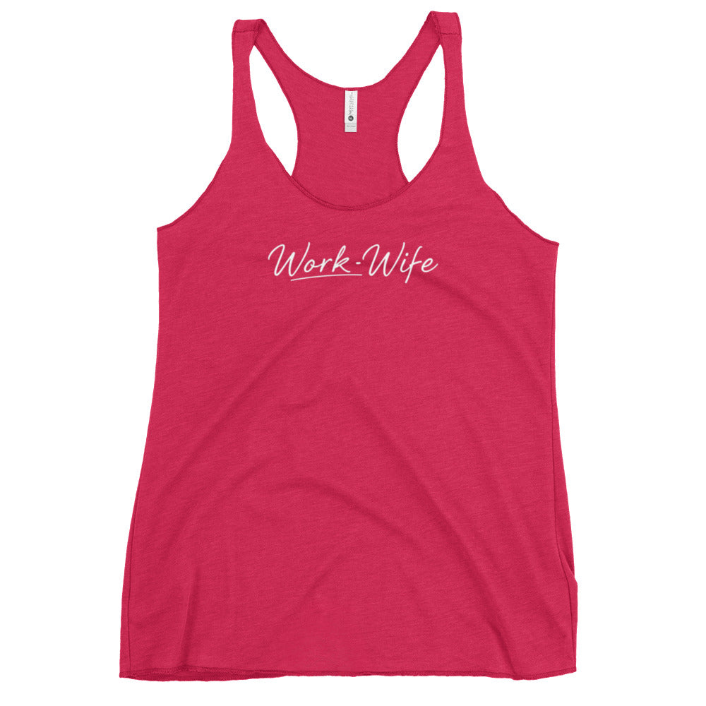 Work Wife Women's Racerback Tank - DUO Modern