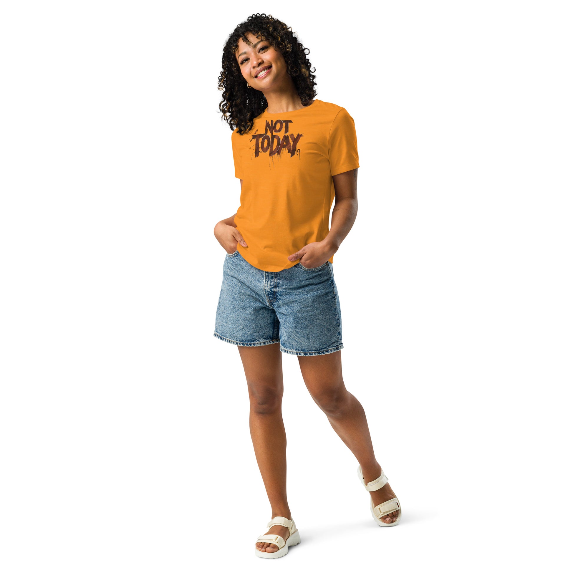 Not Today Women's Relaxed T-Shirt - DUO Modern