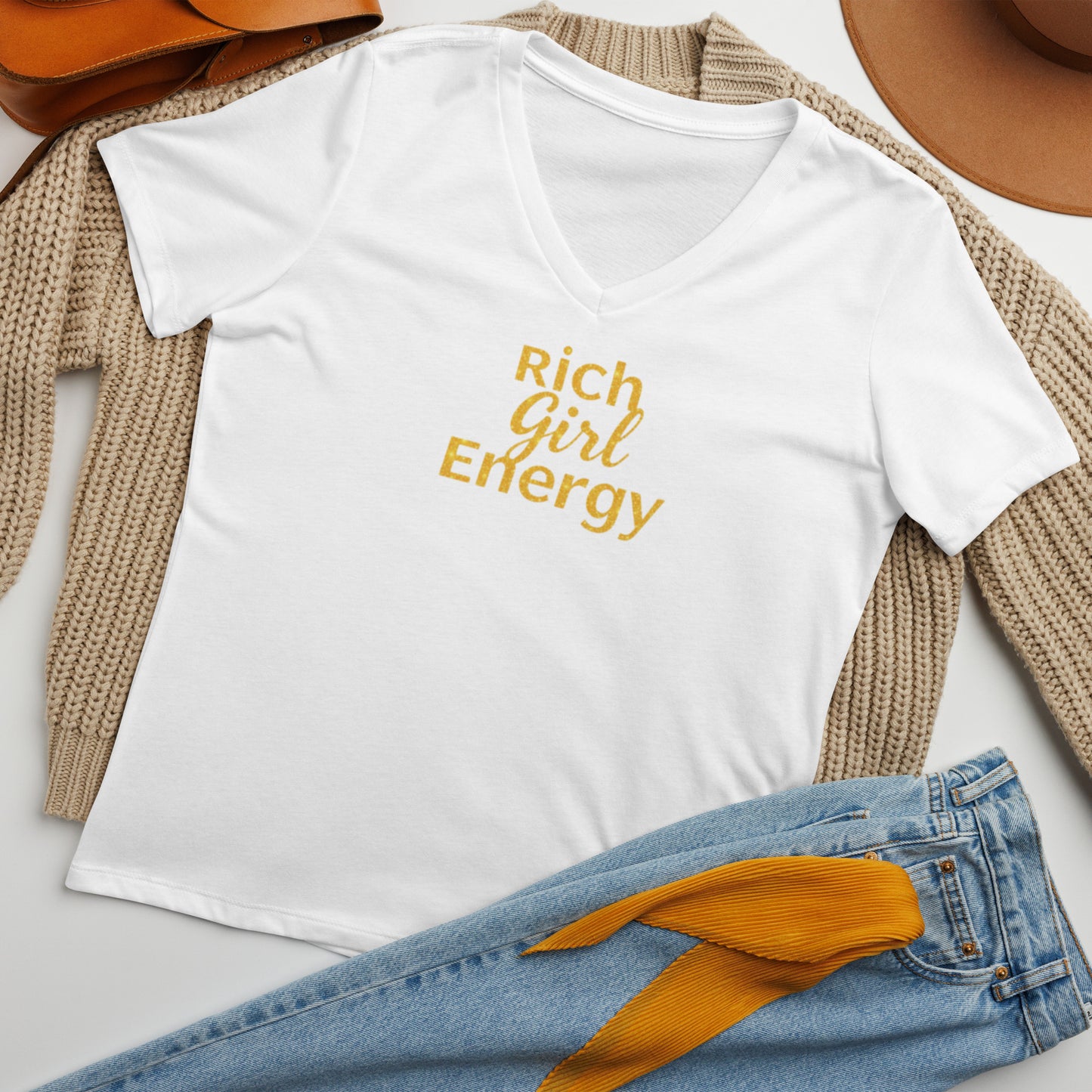 DUO MODERN "Rich Girl Energy" T-shirt
