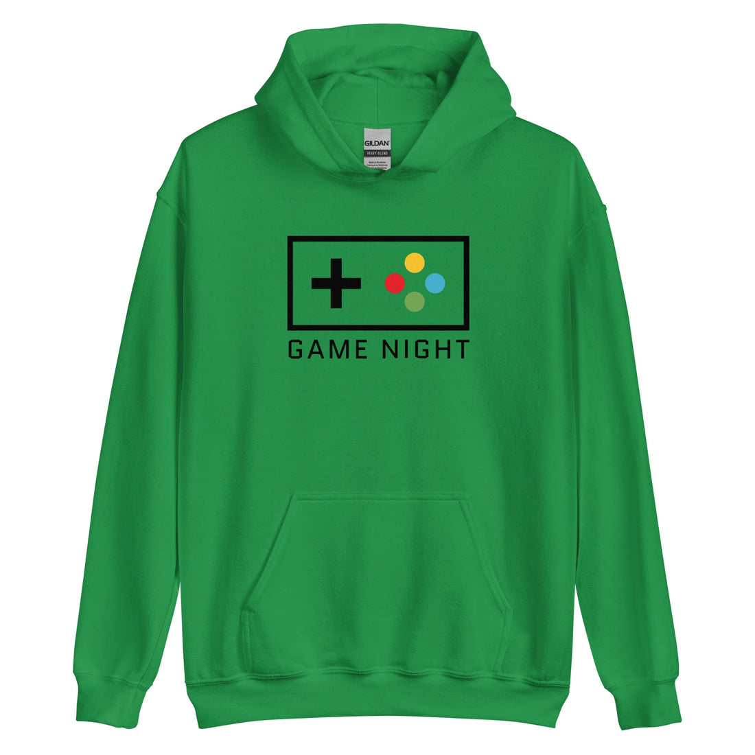 Step up your style with the DUO MODERN “GAME NIGHT” Unisex Hoodie, a throwback piece designed for gamers who love the iconic Nintendo vibes of the 80s! 