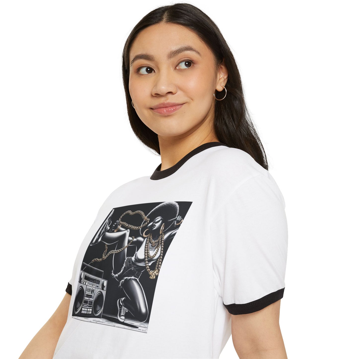 B-Girl Unisex Ringer T-Shirt - DUO Modern