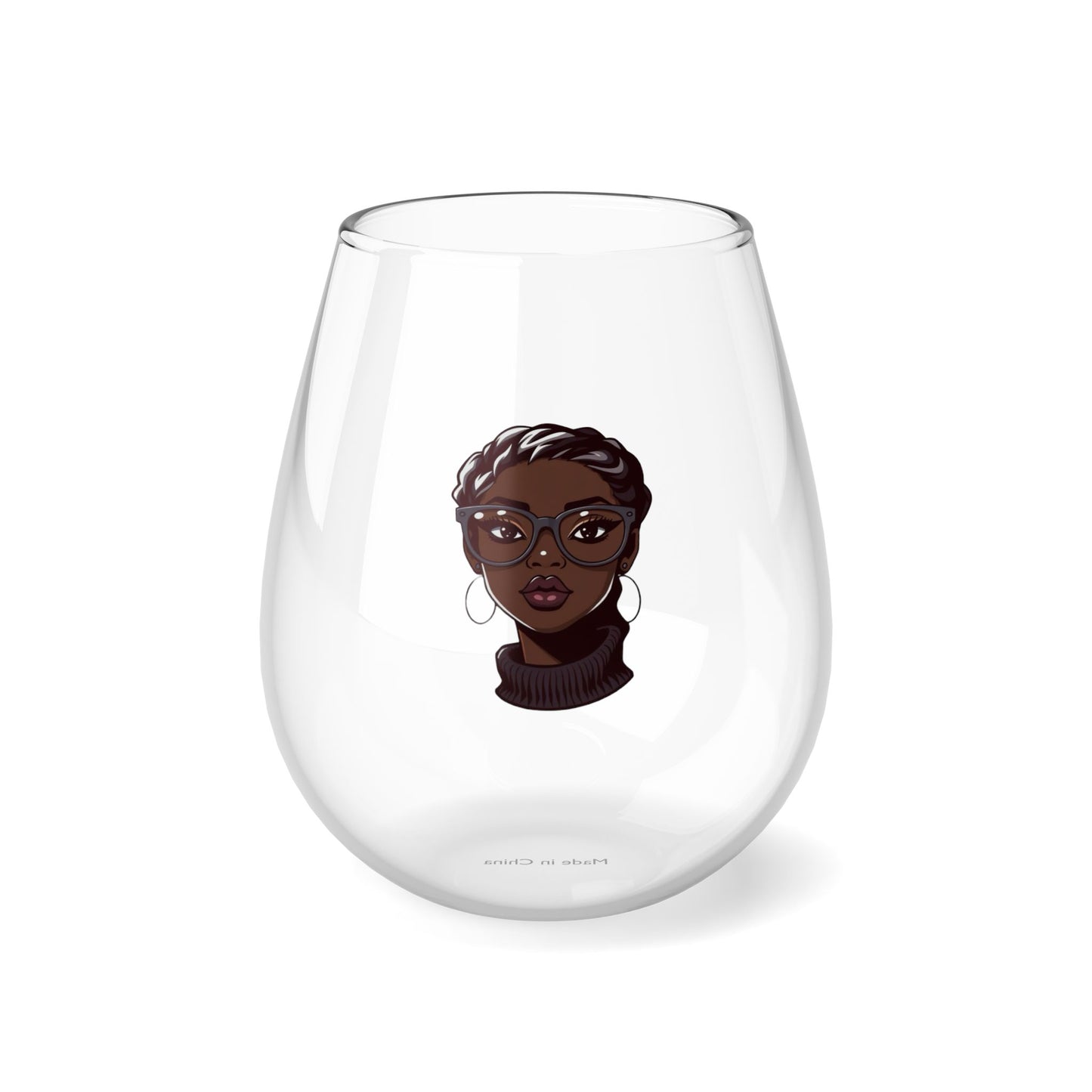 "Agatha" Stemless Wine Glass, 11.75 oz - DUO Modern