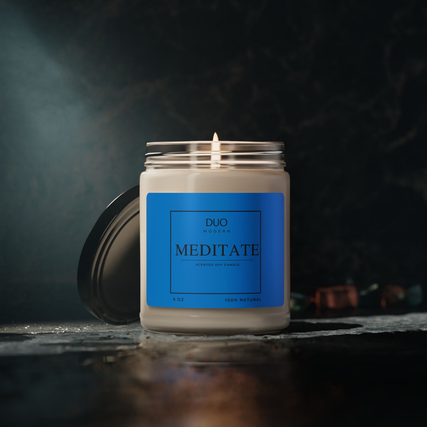 DUO MODERN "Meditate" Scented Soy Candle