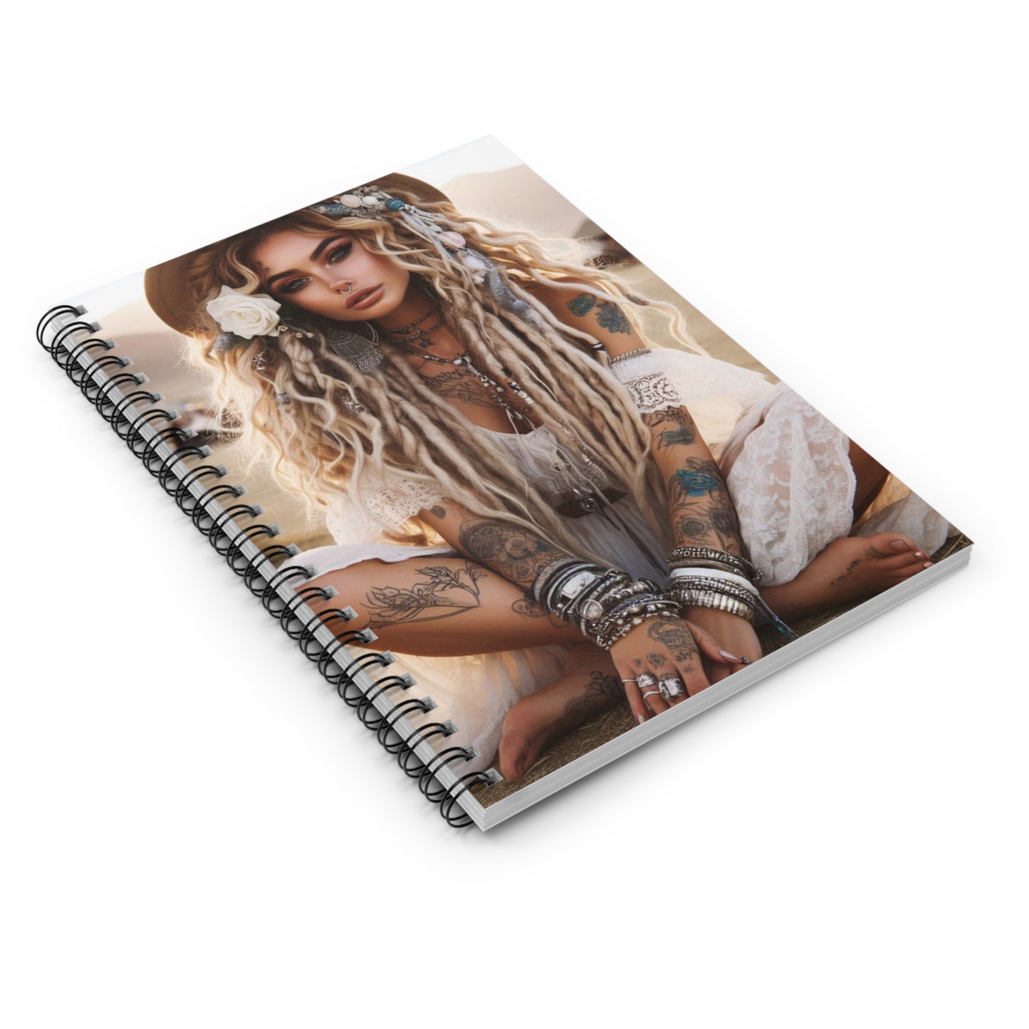 DUO MODERN "Luna" Spiral Notebook