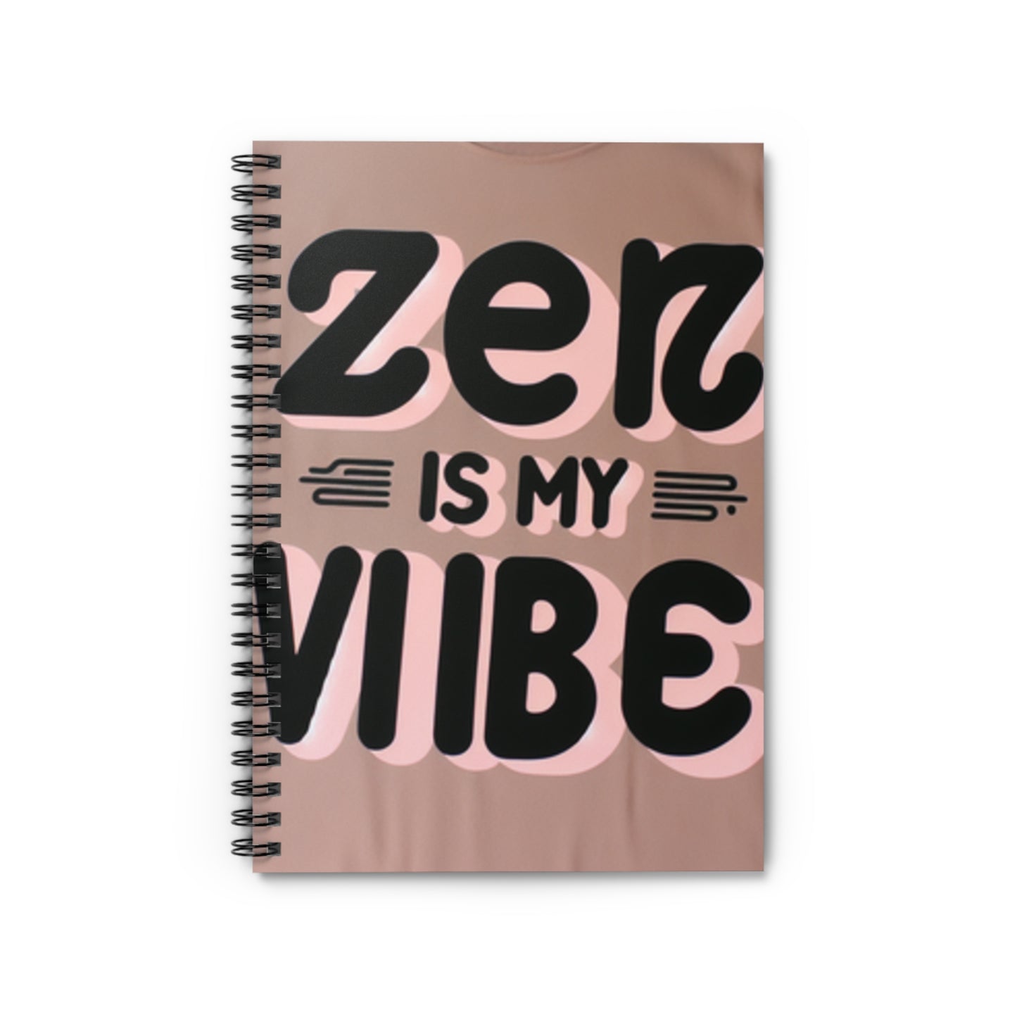 Zen Is My Vibe Spiral Notebook - Ruled Line - DUO Modern