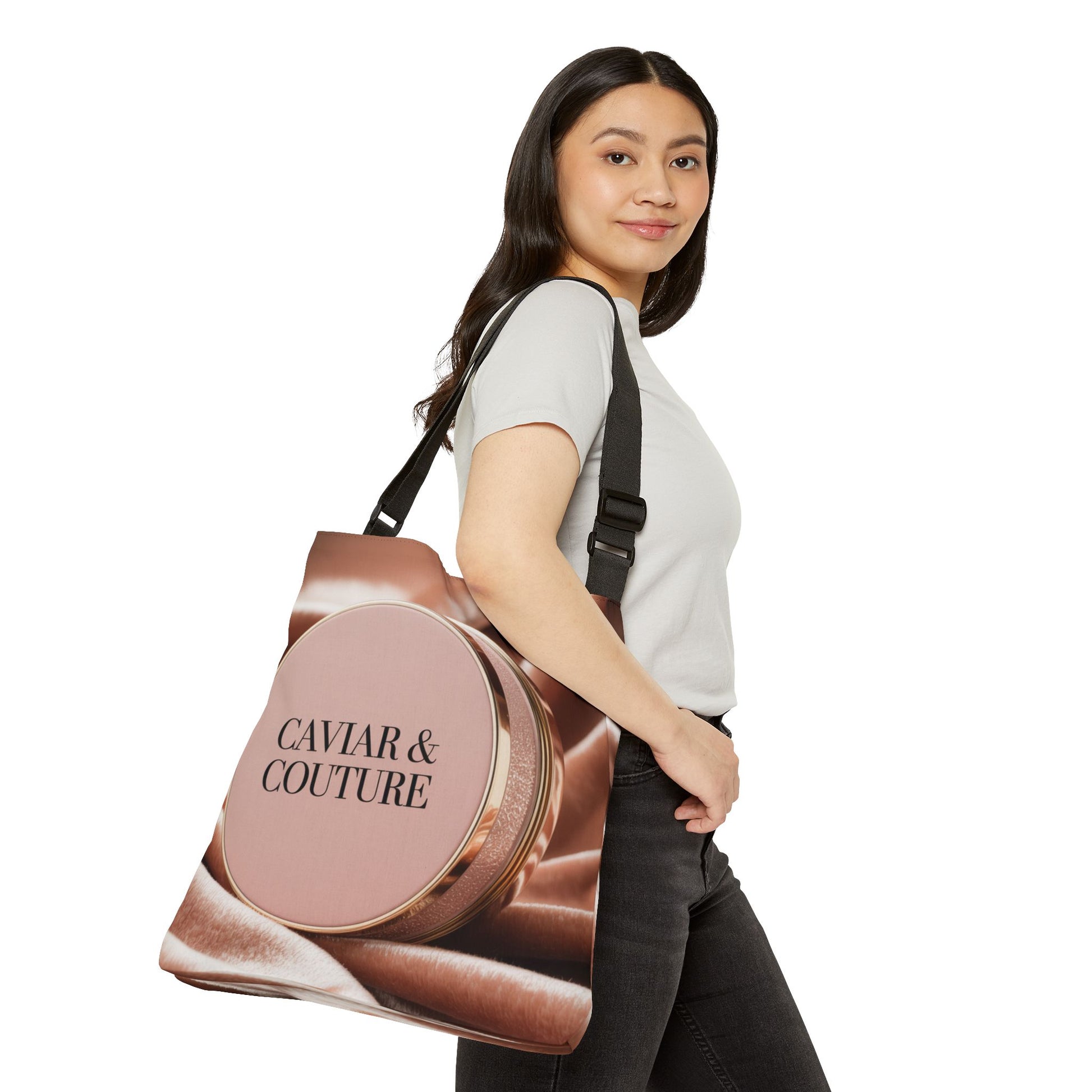 DUO MODERN “Caviar & Couture” Adjustable Tote Bag - DUO Modern