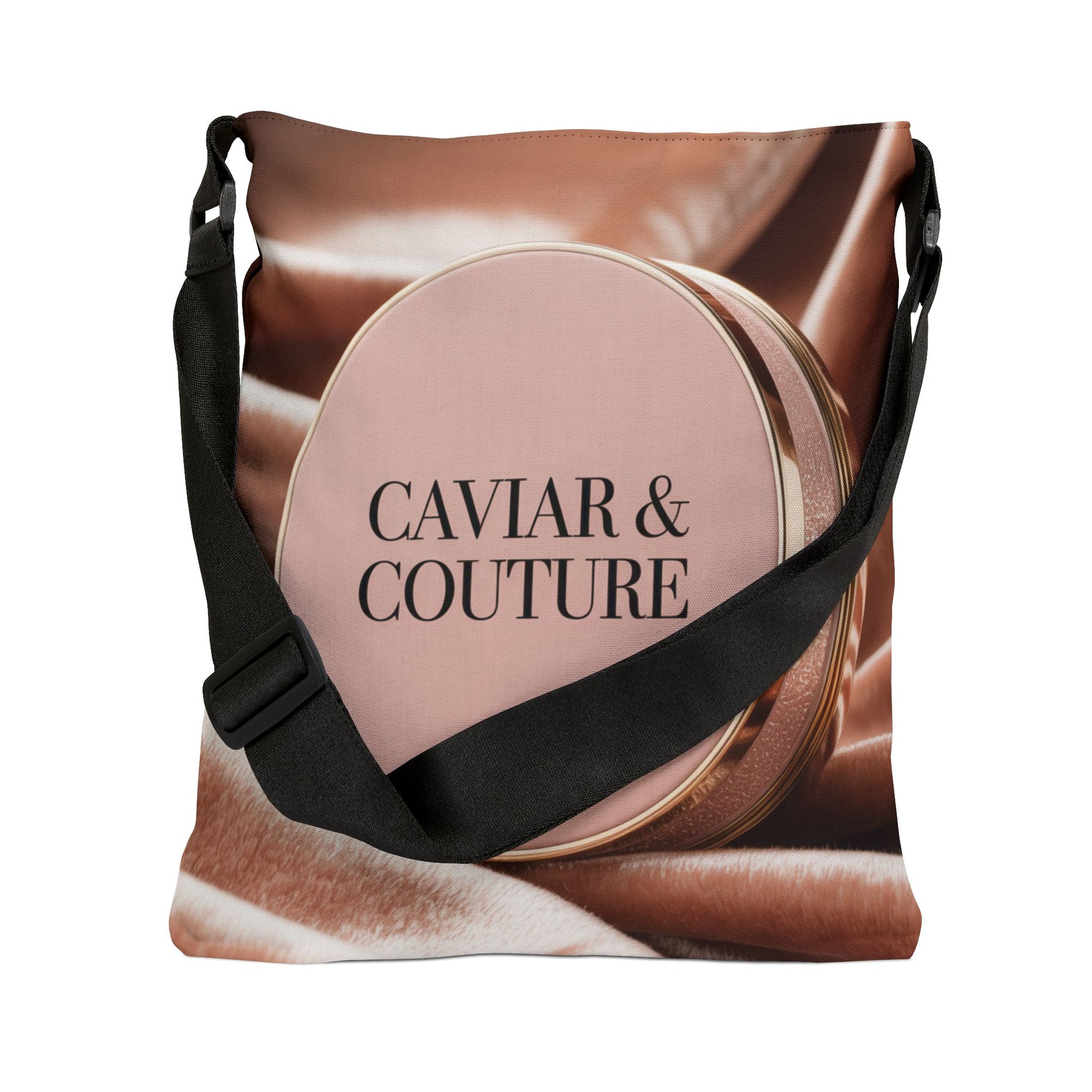 DUO MODERN “Caviar & Couture” Adjustable Tote Bag - DUO Modern