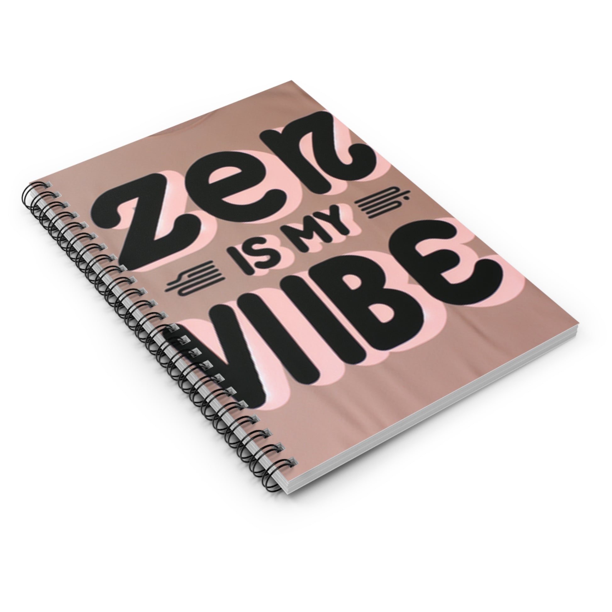 Zen Is My Vibe Spiral Notebook - Ruled Line - DUO Modern