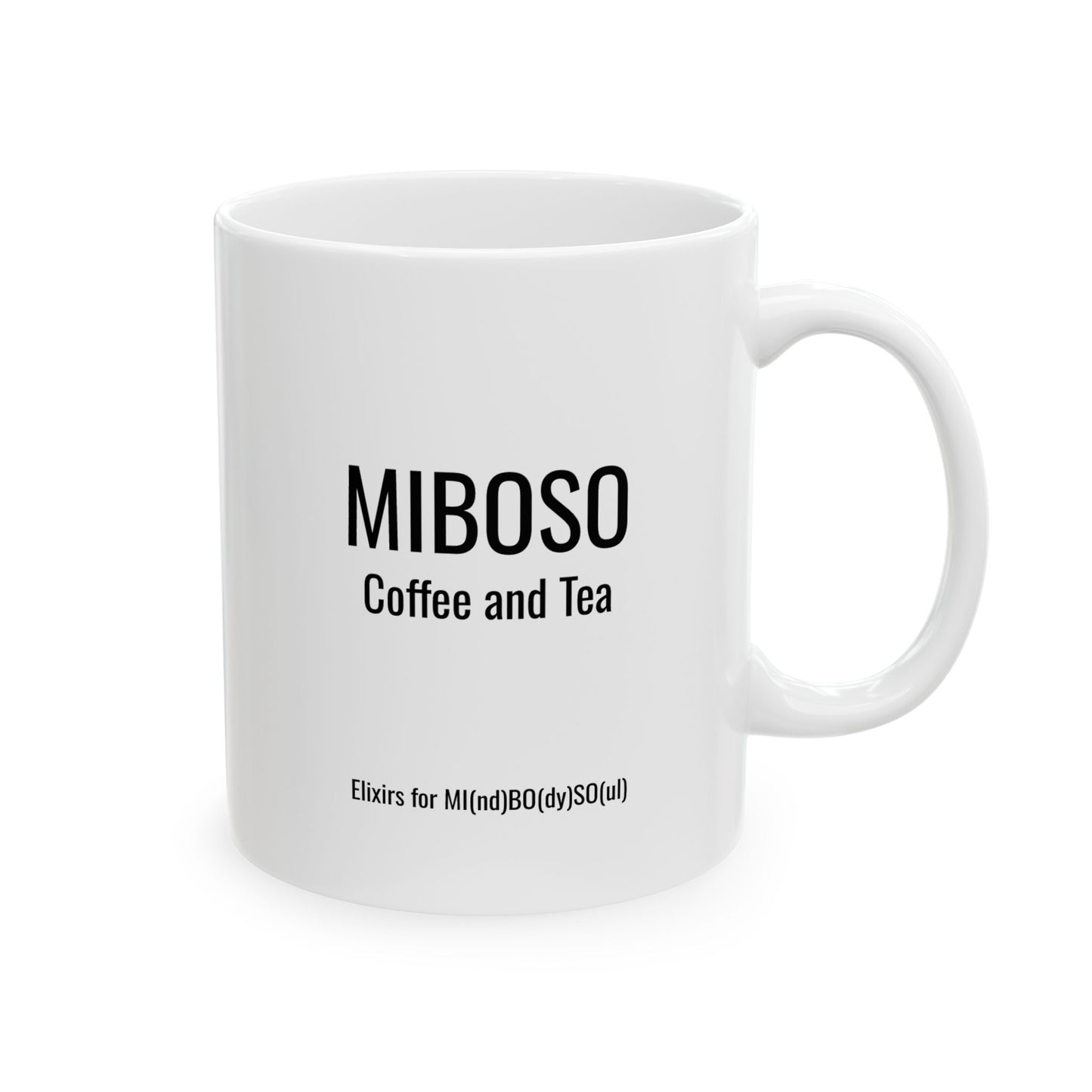 "MIBOSO" Ceramic Mug, 11 oz - DUO Modern