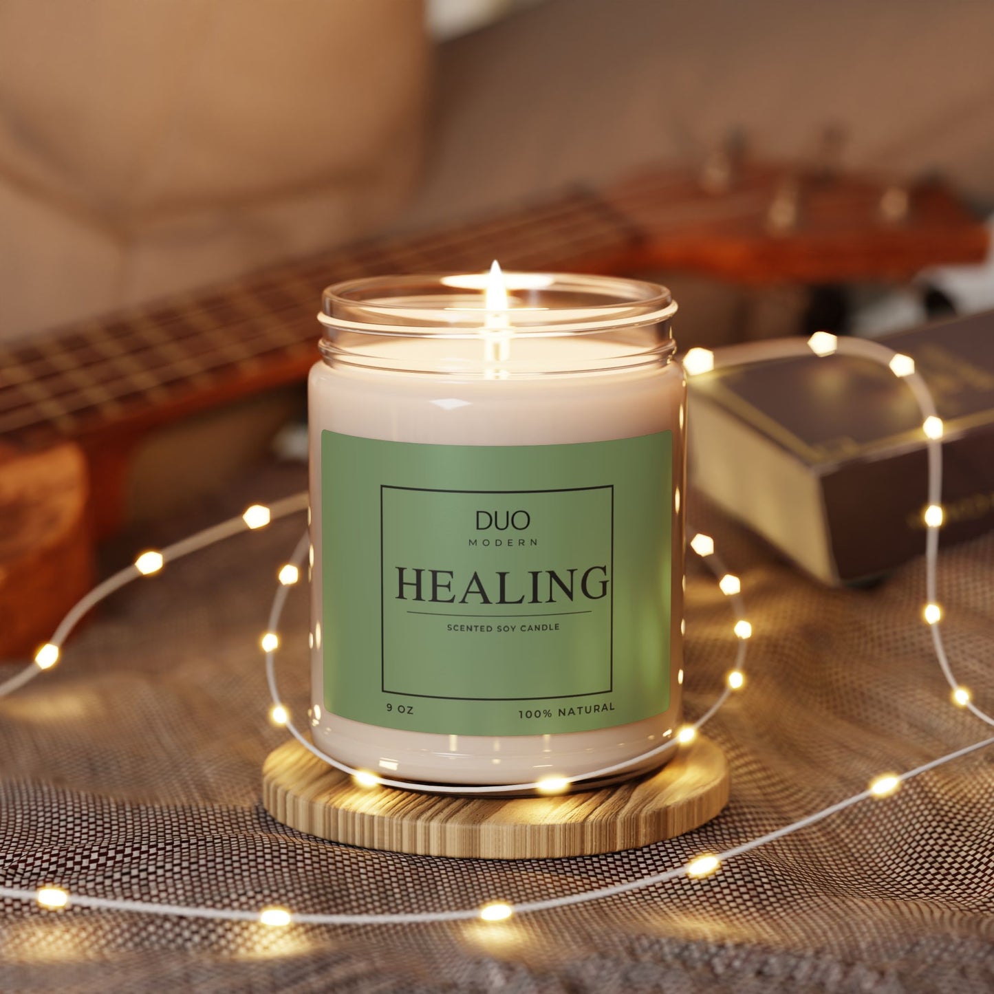 DUO MODERN "Healing" Scented Soy Candle