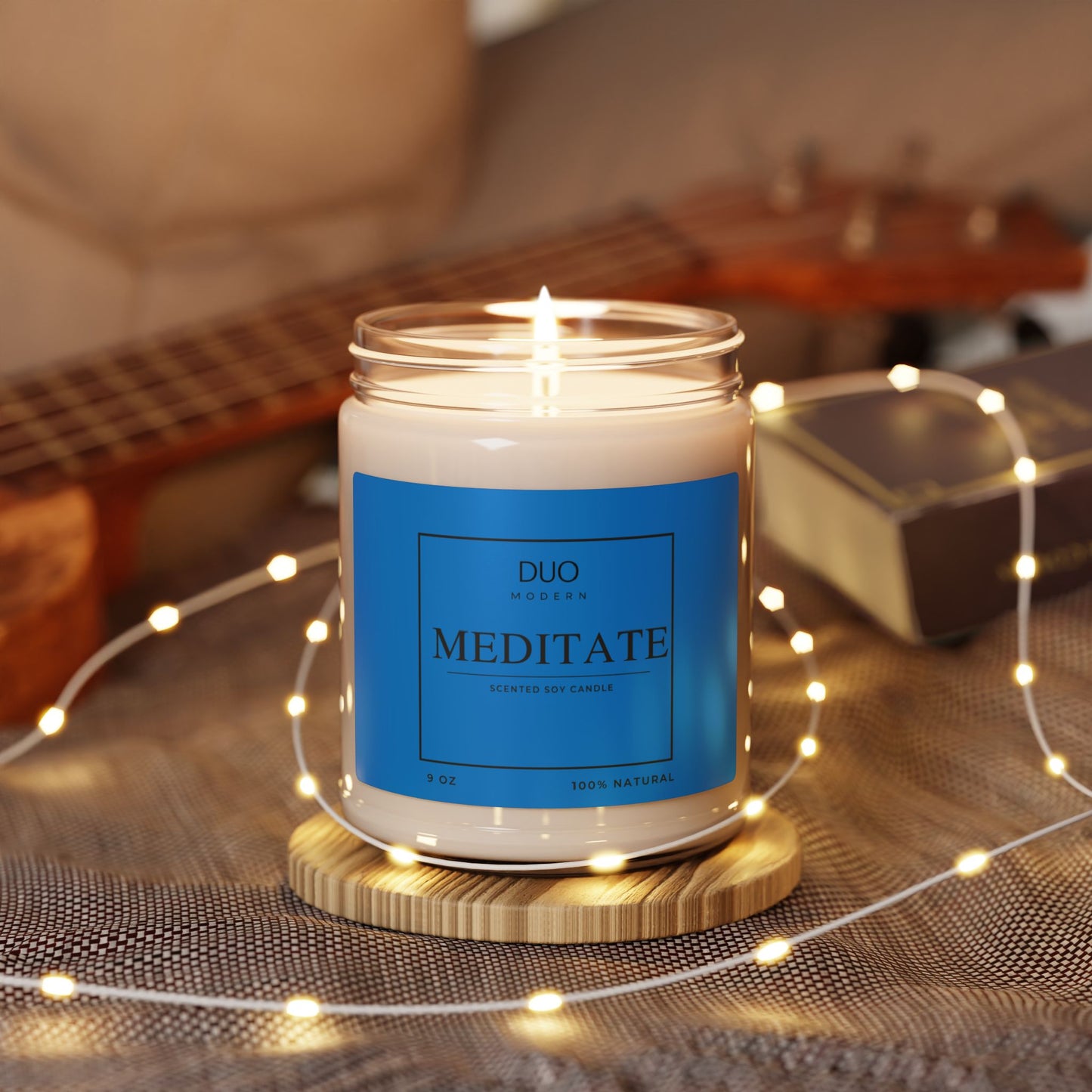 DUO MODERN "Meditate" Scented Soy Candle