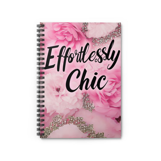 DUO MODERN "Effortlessly Chic" Spiral Notebook – Ruled Line