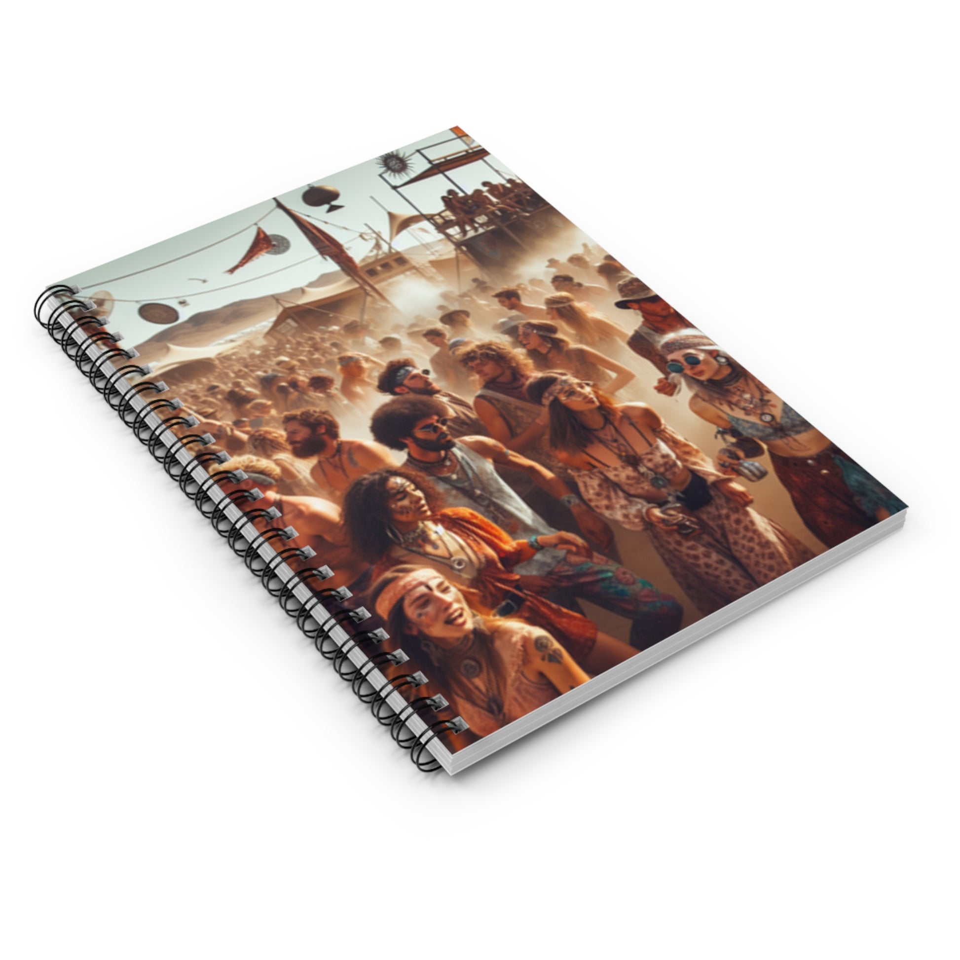 Festival Spiral Notebook - Ruled Line - DUO Modern