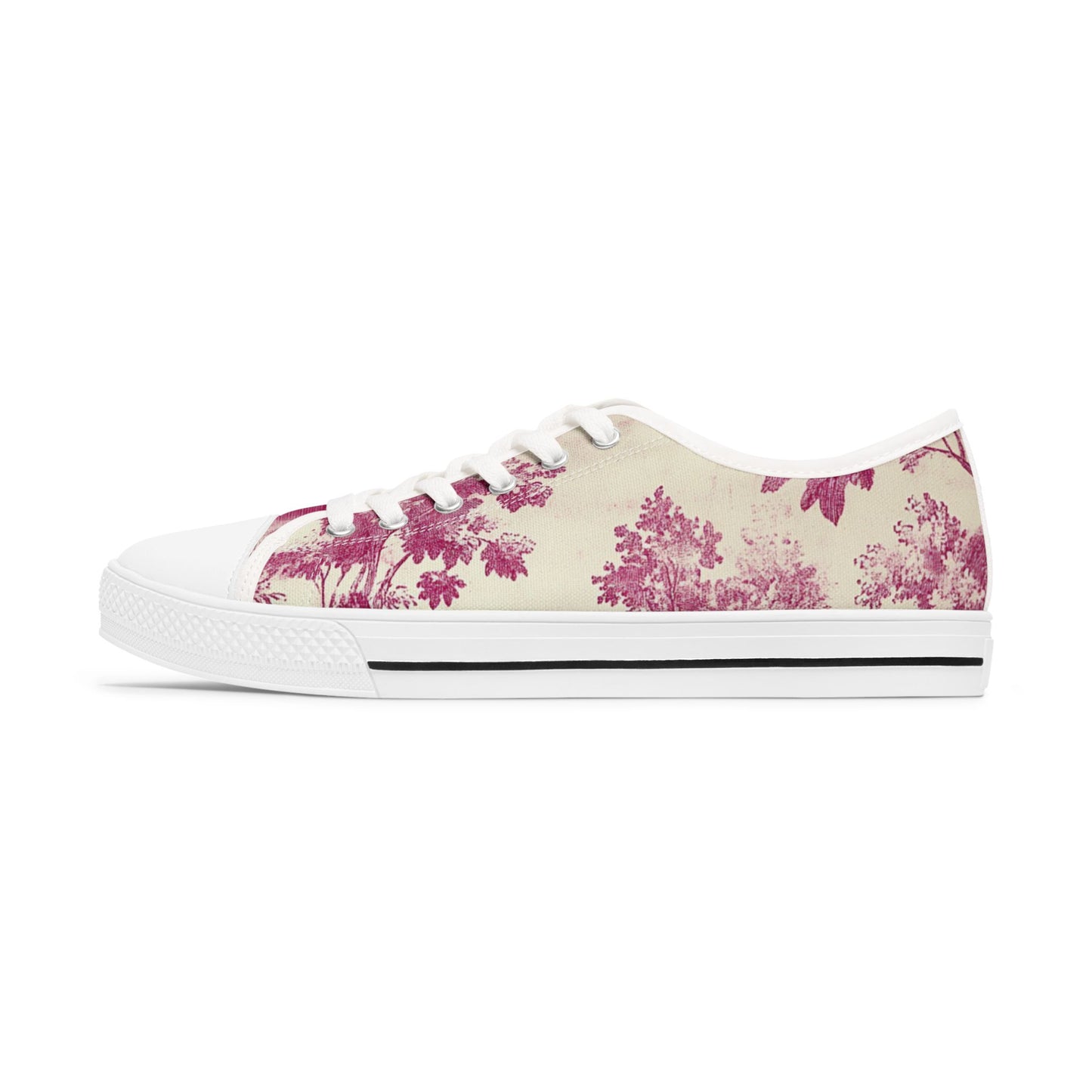 DUO MODERN "Park Scene" Women's Low Top Sneakers