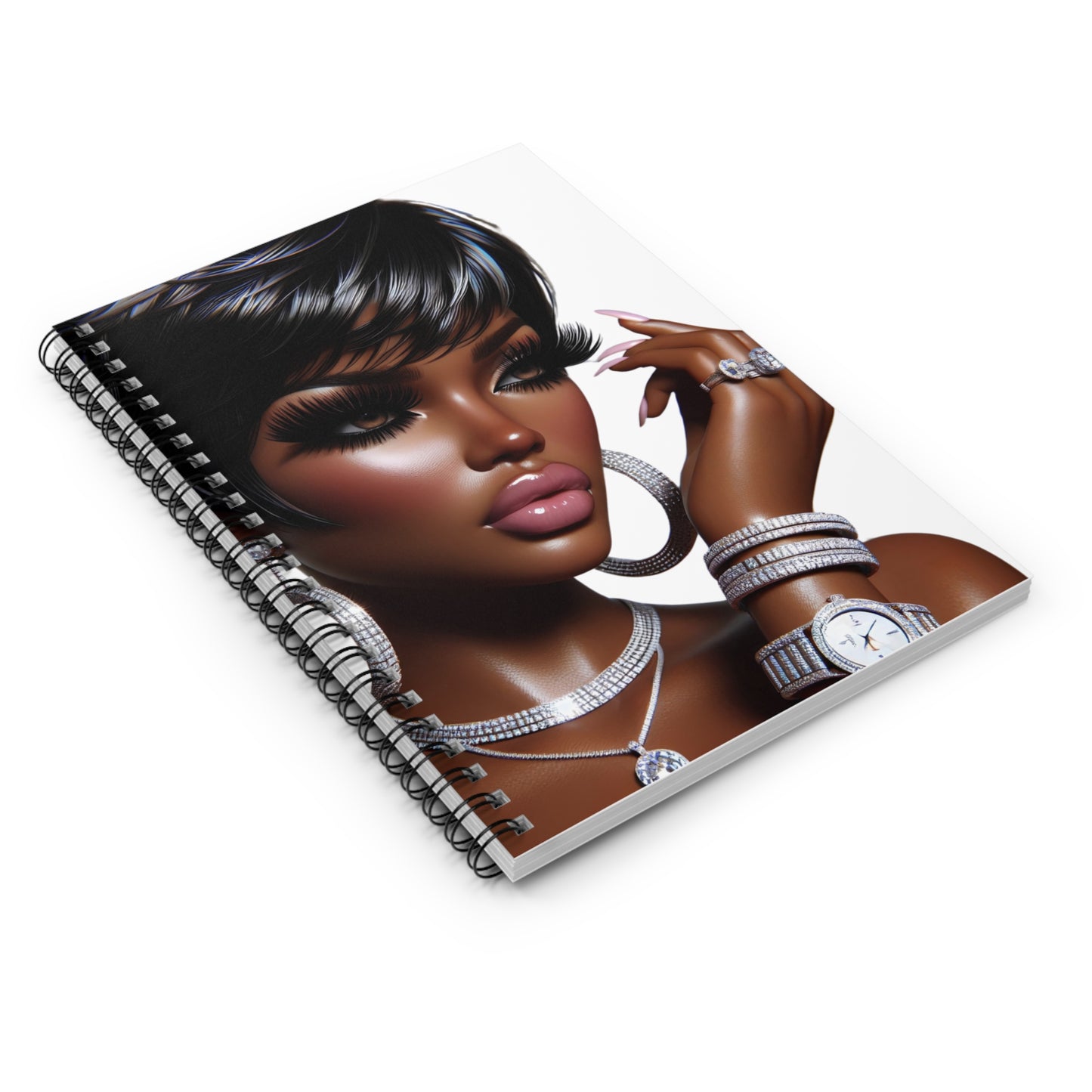 DUO MODERN Trixie Spiral Notebook – For the Boss Moves Only, Honey!