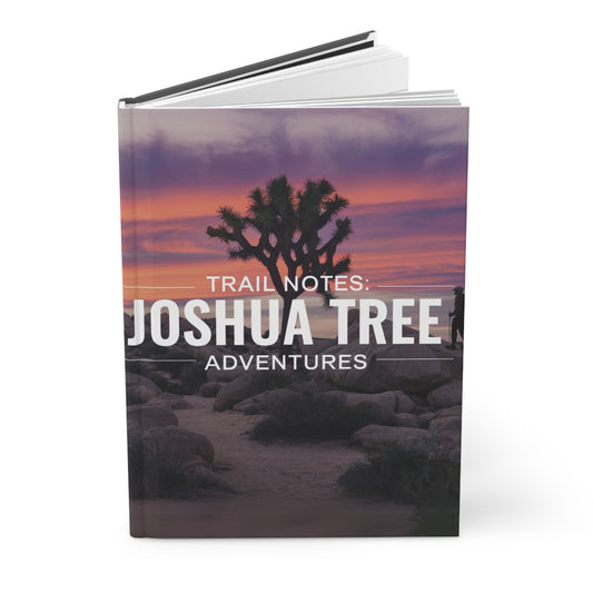 DUO MODERN "Trail Notes: Joshua Tree Adventures" Hardcover Journal Matte