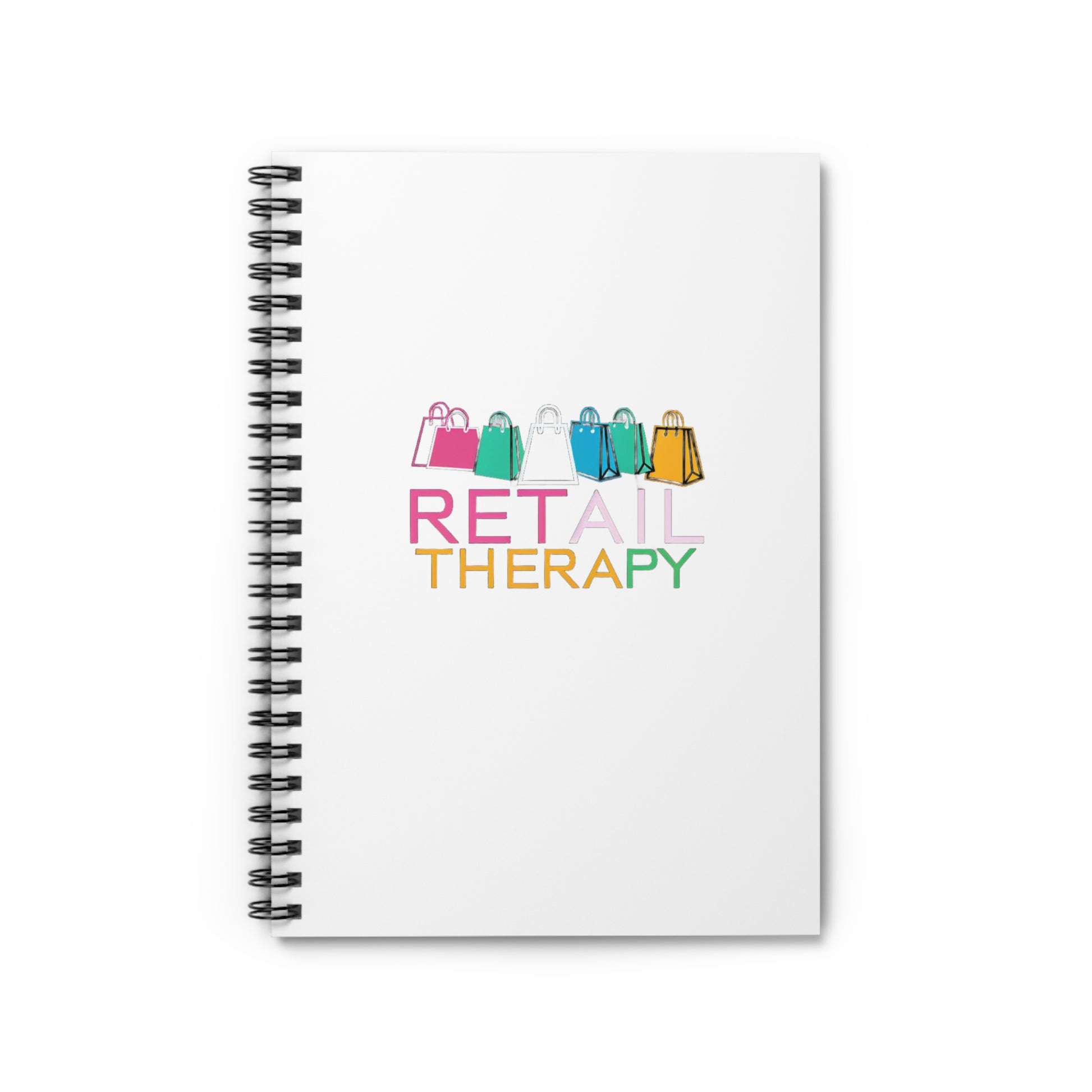 Retail Therapy Spiral Notebook - Ruled Line - DUO Modern