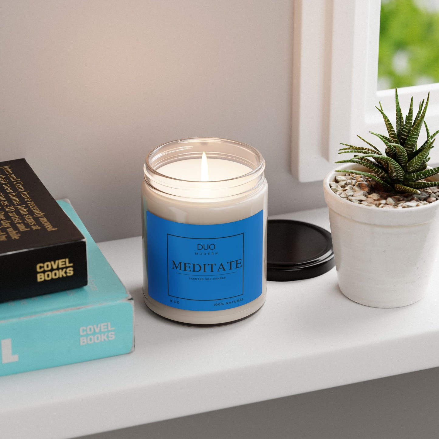 DUO MODERN "Meditate" Scented Soy Candle