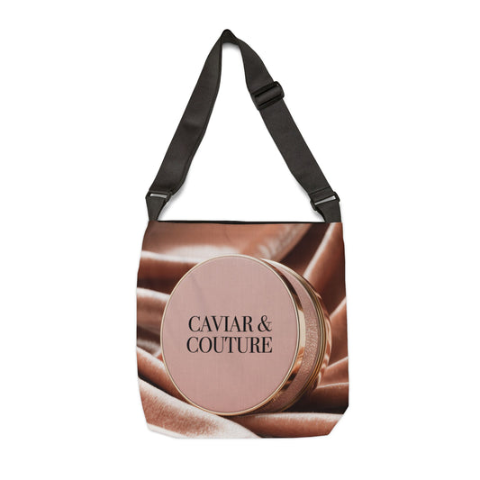 DUO MODERN “Caviar & Couture” Adjustable Tote Bag - DUO Modern