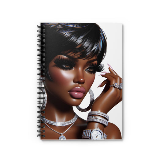 DUO MODERN Trixie Spiral Notebook – For the Boss Moves Only, Honey!