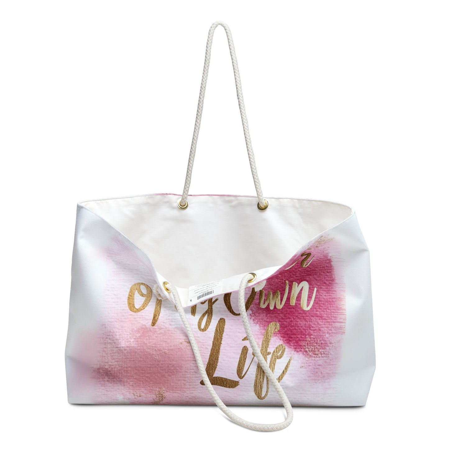 DUO MODERN "Designer Of My Own Life" Weekender Tote