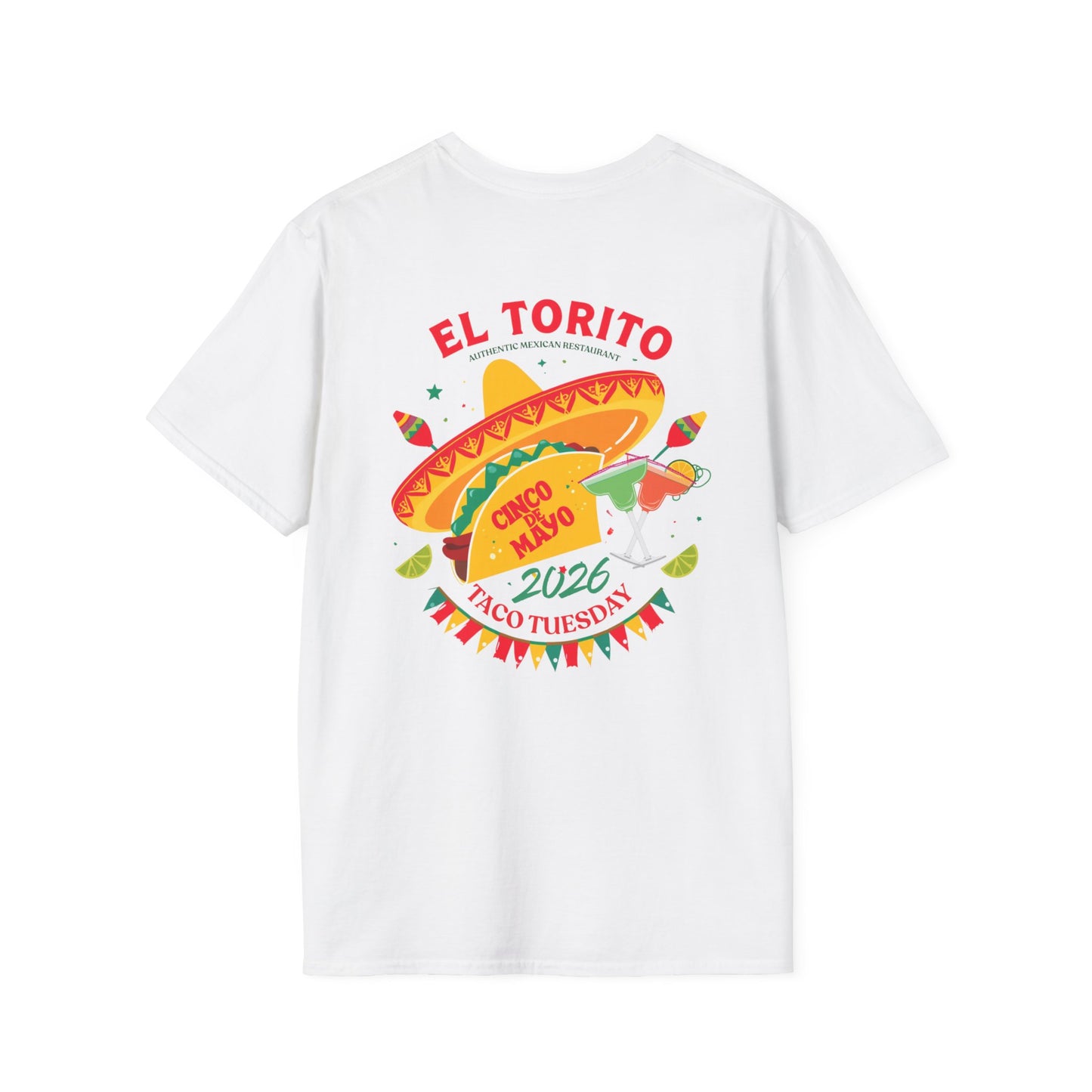 El Torito "Cinco de Mayo" Unisex Softstyle T-Shirt - DUO Modern