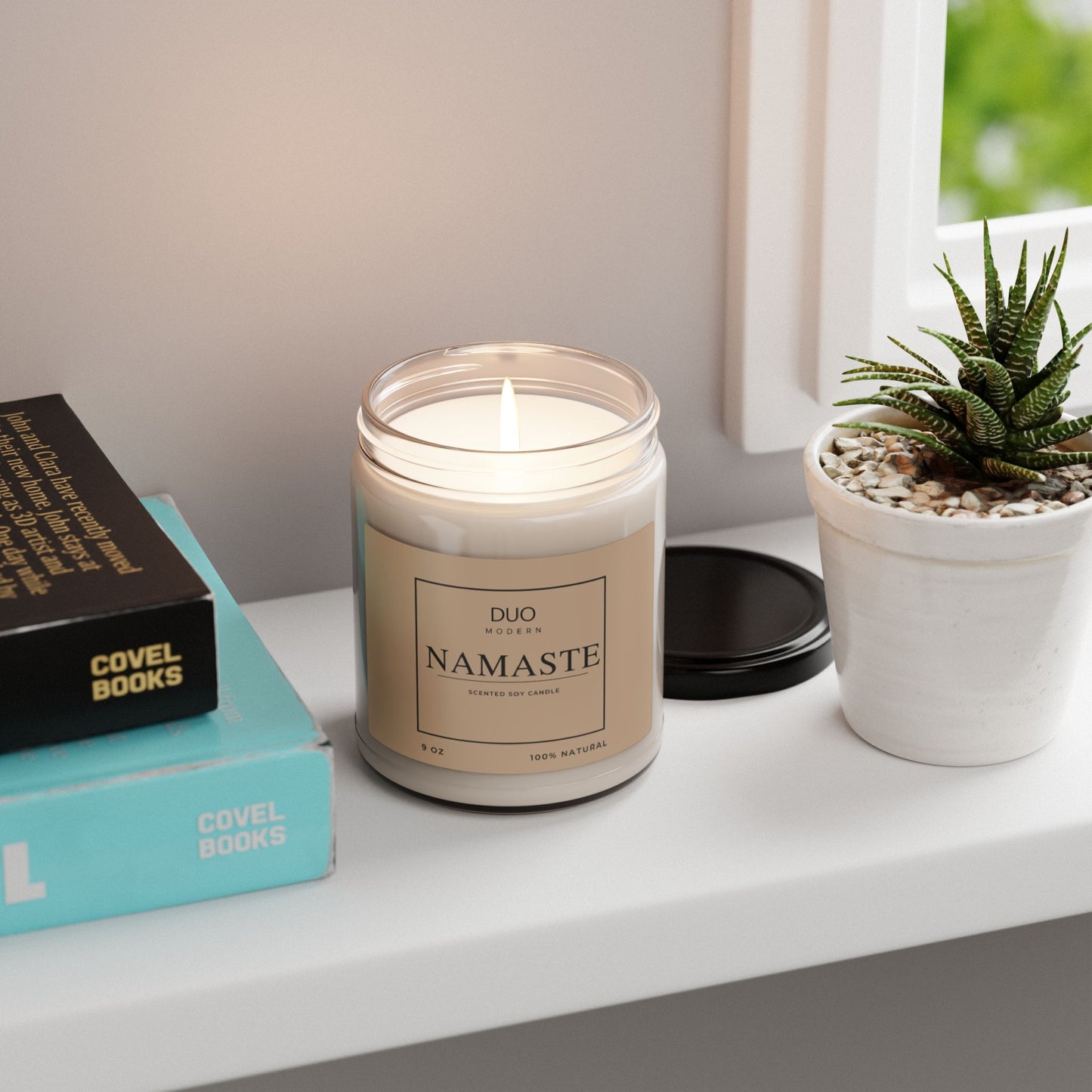 DUO MODERN "Namaste" Scented Soy Candle