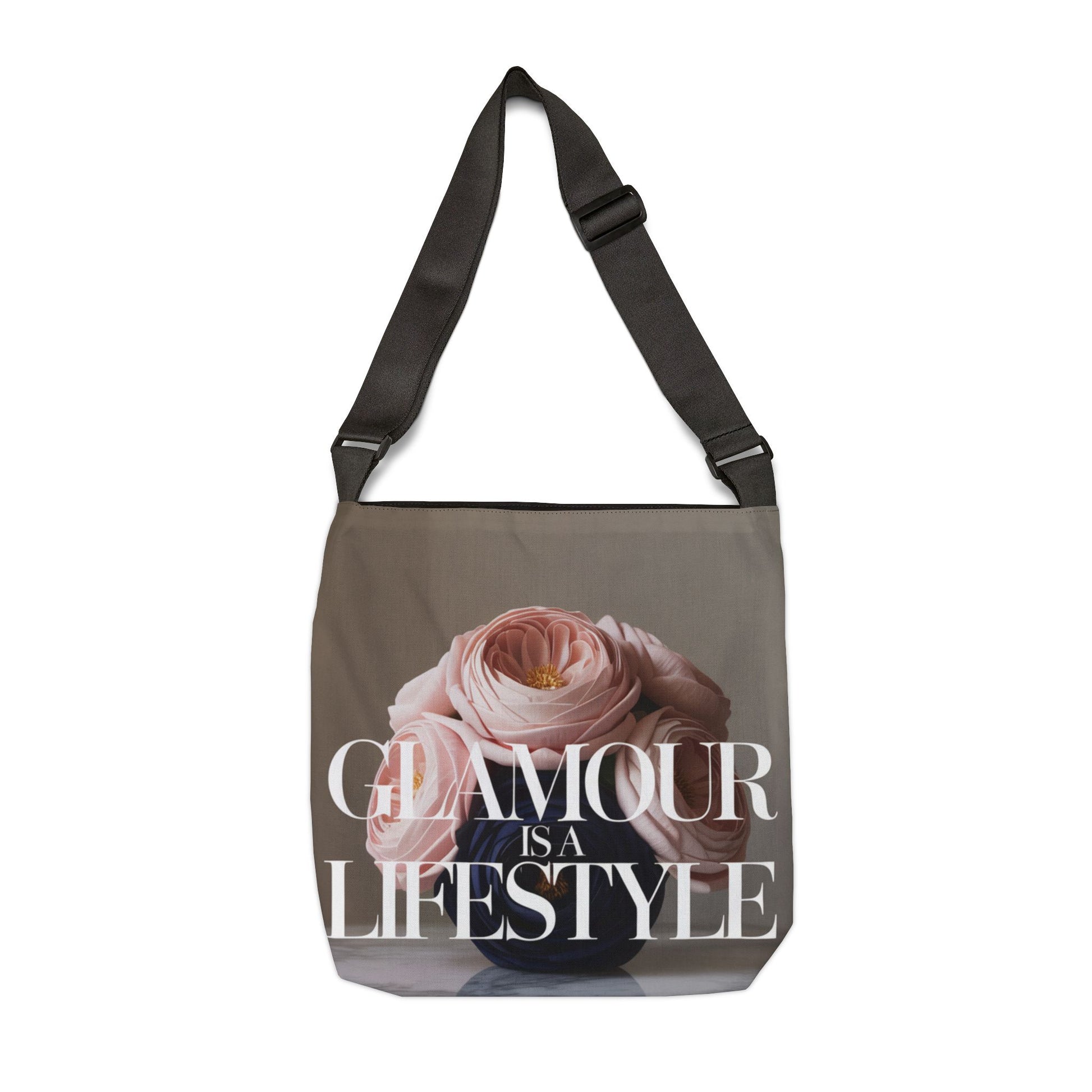 DUO MODERN “Glamour Is A Lifestyle” Adjustable Tote Bag - DUO Modern