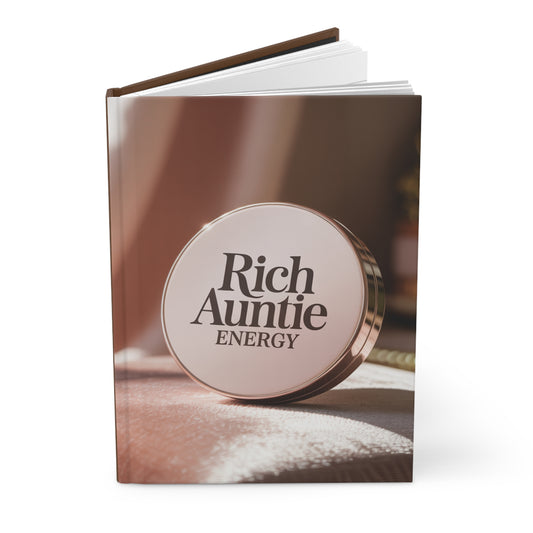 DUO MODERN "Rich Auntie Energy" Hardcover Journal