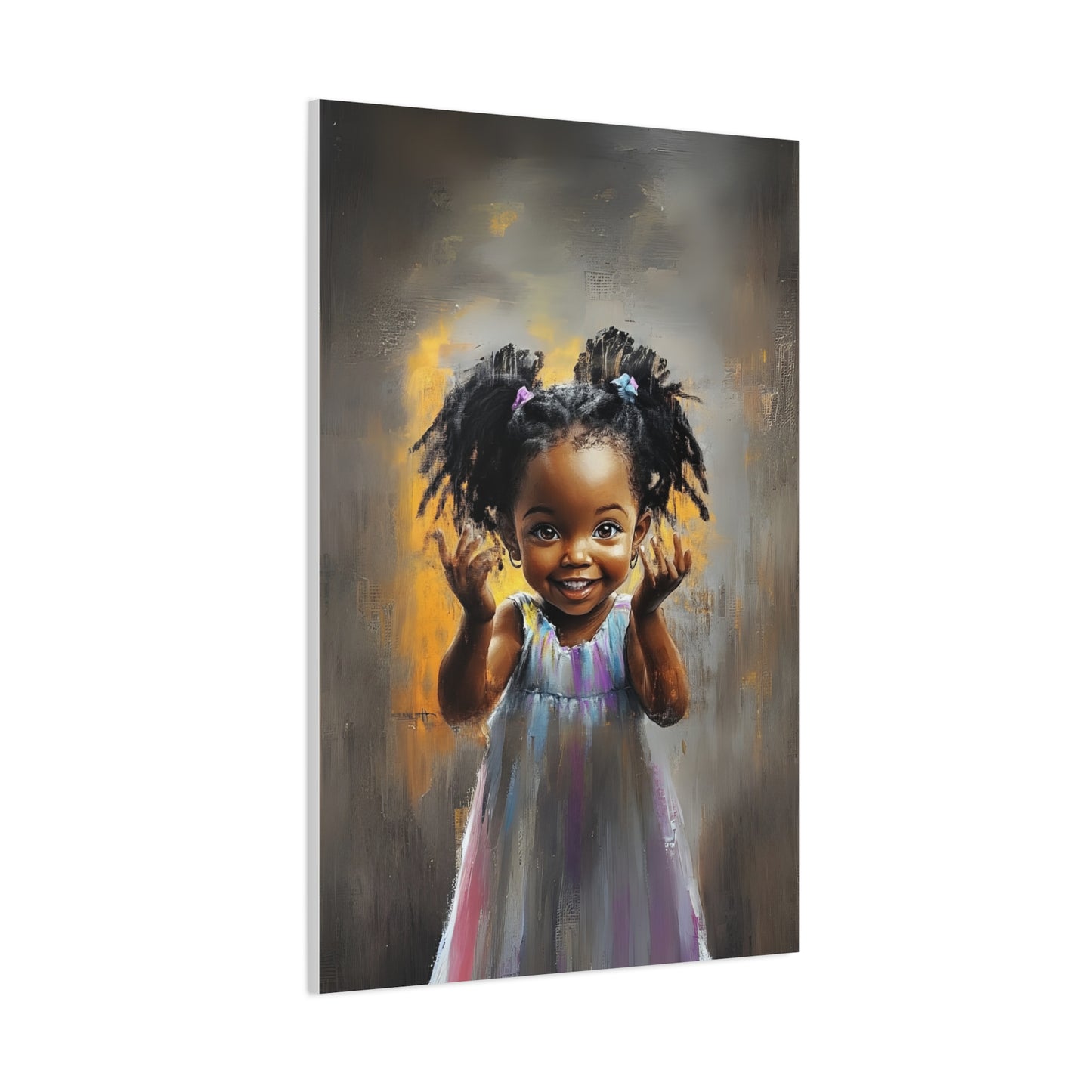 DUO MODERN "Little Faith" Matte Canvas, Stretched, 1.25"