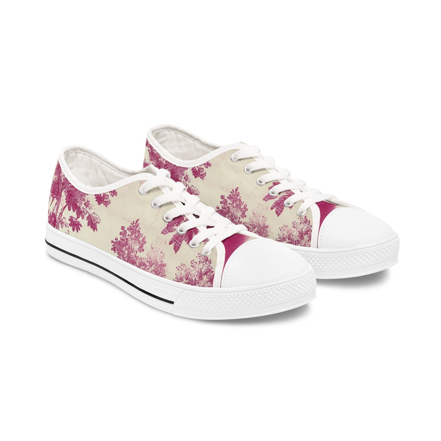 DUO MODERN "Park Scene" Women's Low Top Sneakers