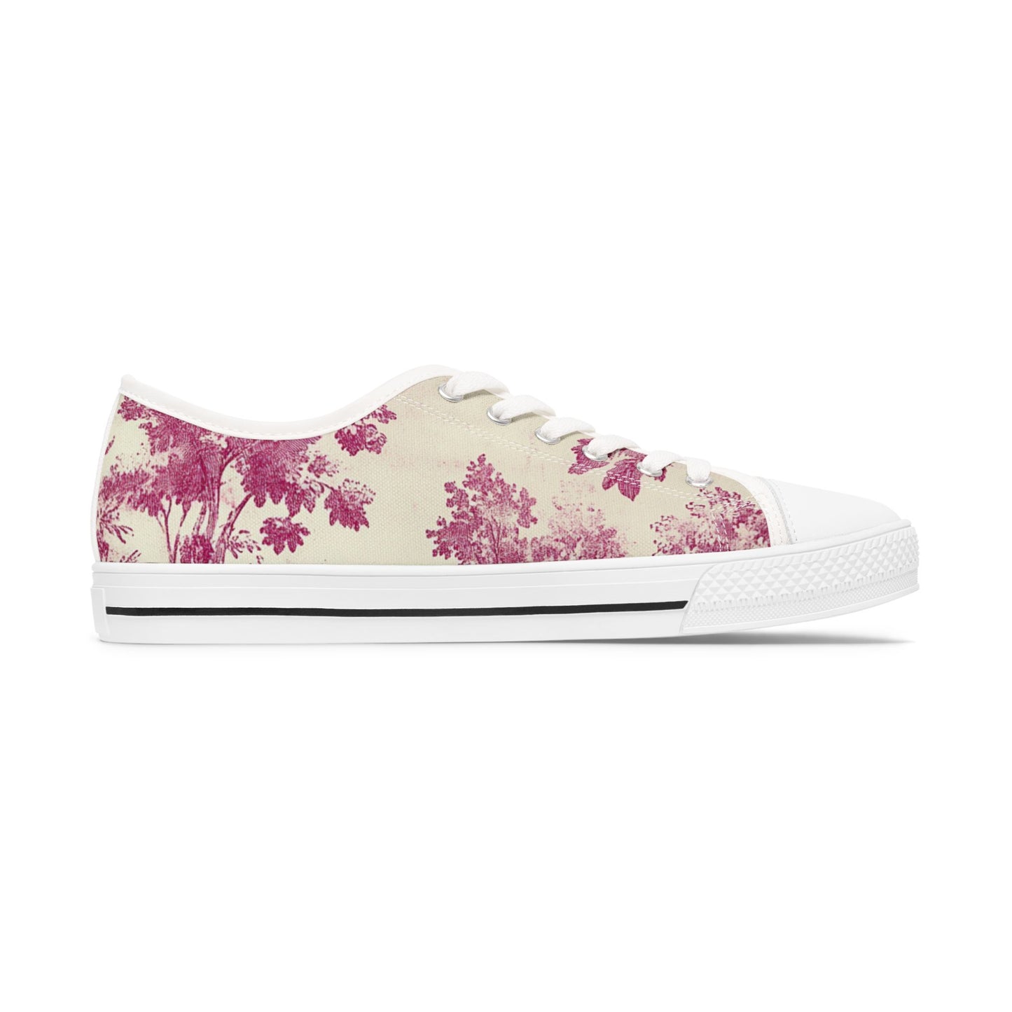 DUO MODERN "Park Scene" Women's Low Top Sneakers