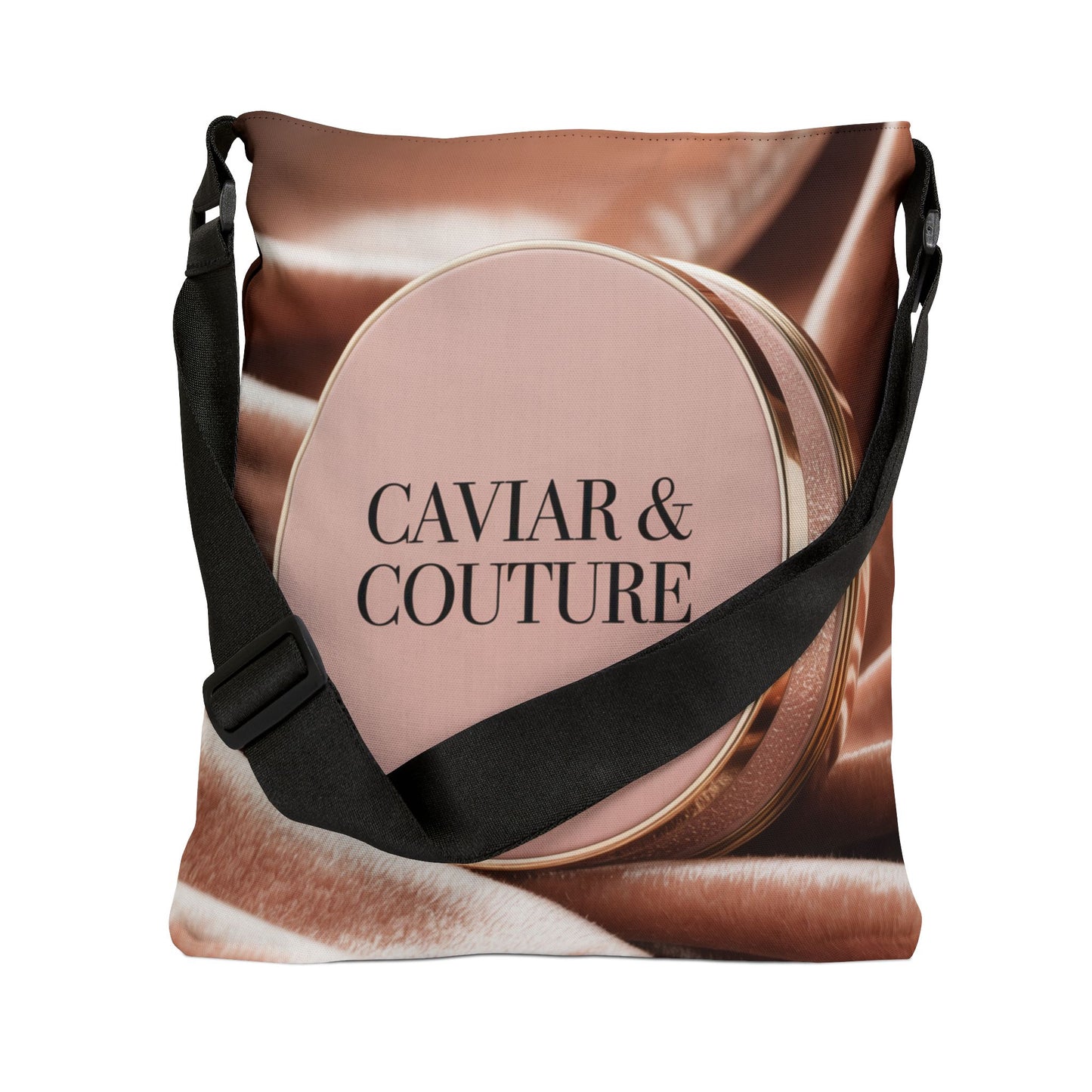 DUO MODERN “Caviar & Couture” Adjustable Tote Bag - DUO Modern