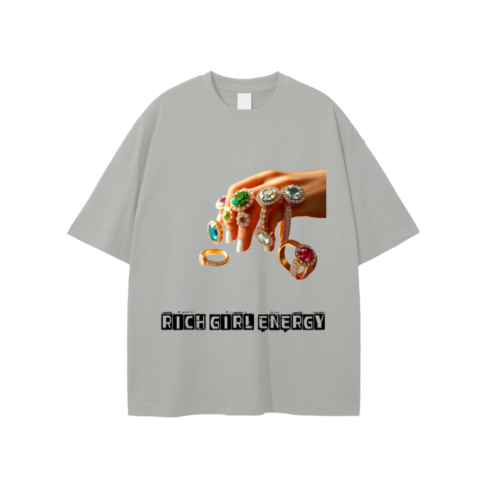 Streetwear Unisex Solid Color Loose Fit FOG T-Shirt - DUO Modern
