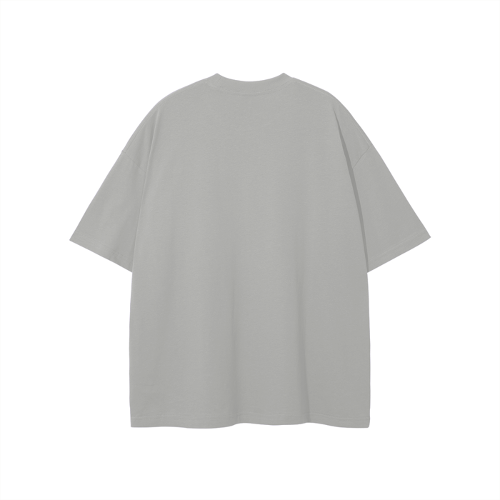 Streetwear Unisex Solid Color Loose Fit FOG T-Shirt - DUO Modern