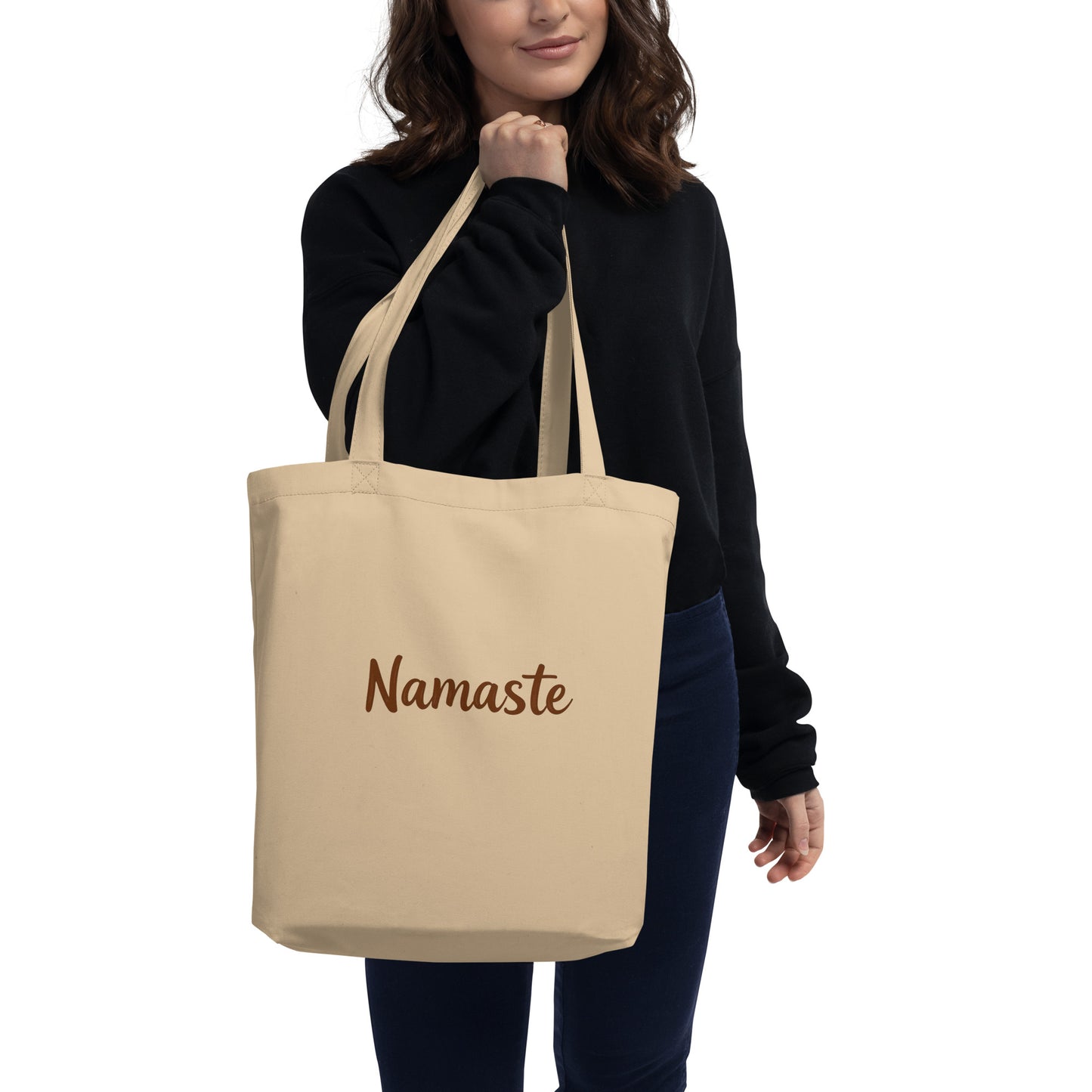 NAMASTE Eco Tote Bag - DUO Modern