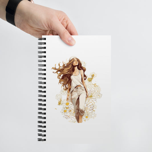 Daisy Spiral notebook - DUO Modern