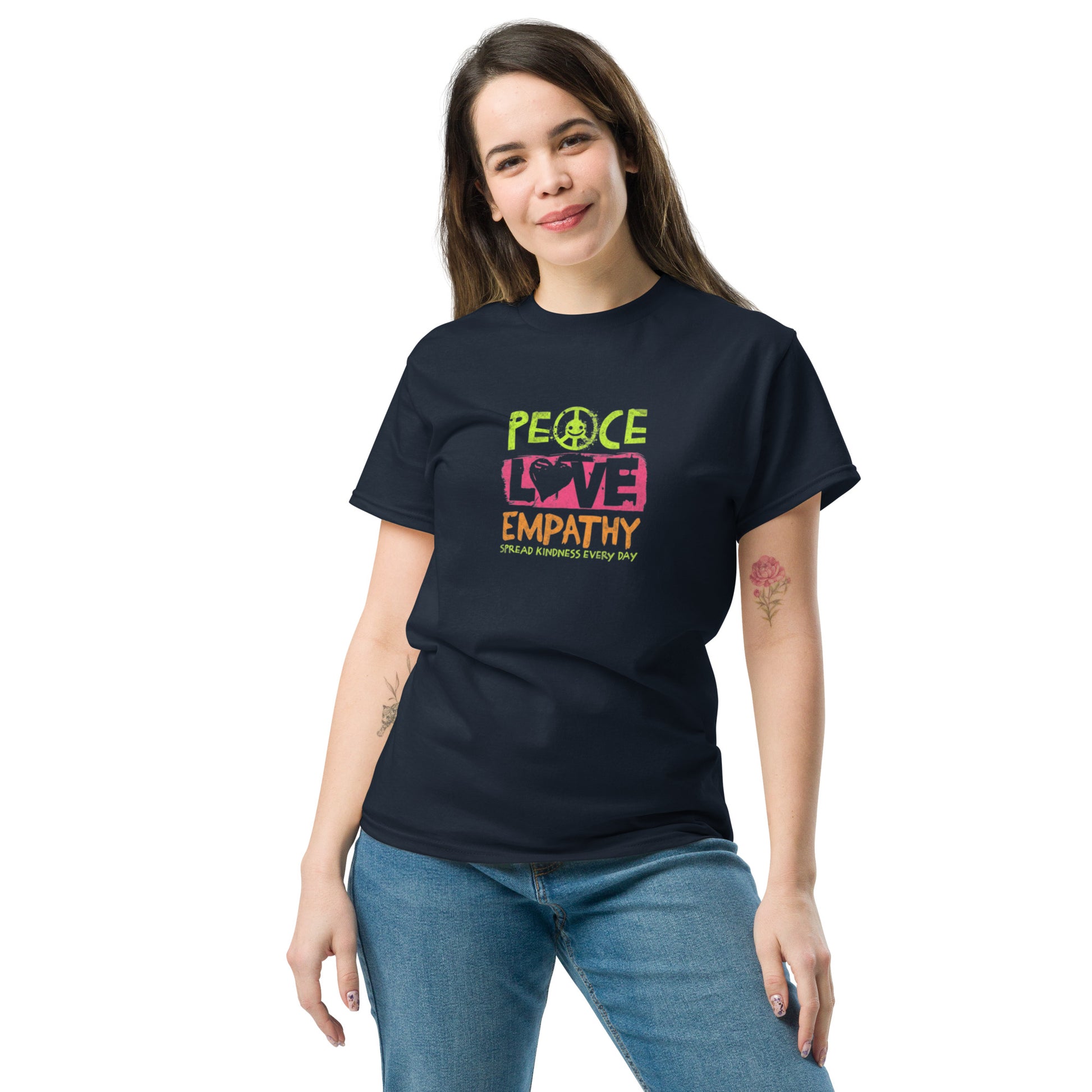 Peace Love Empathy Unisex Classic Tee - DUO Modern