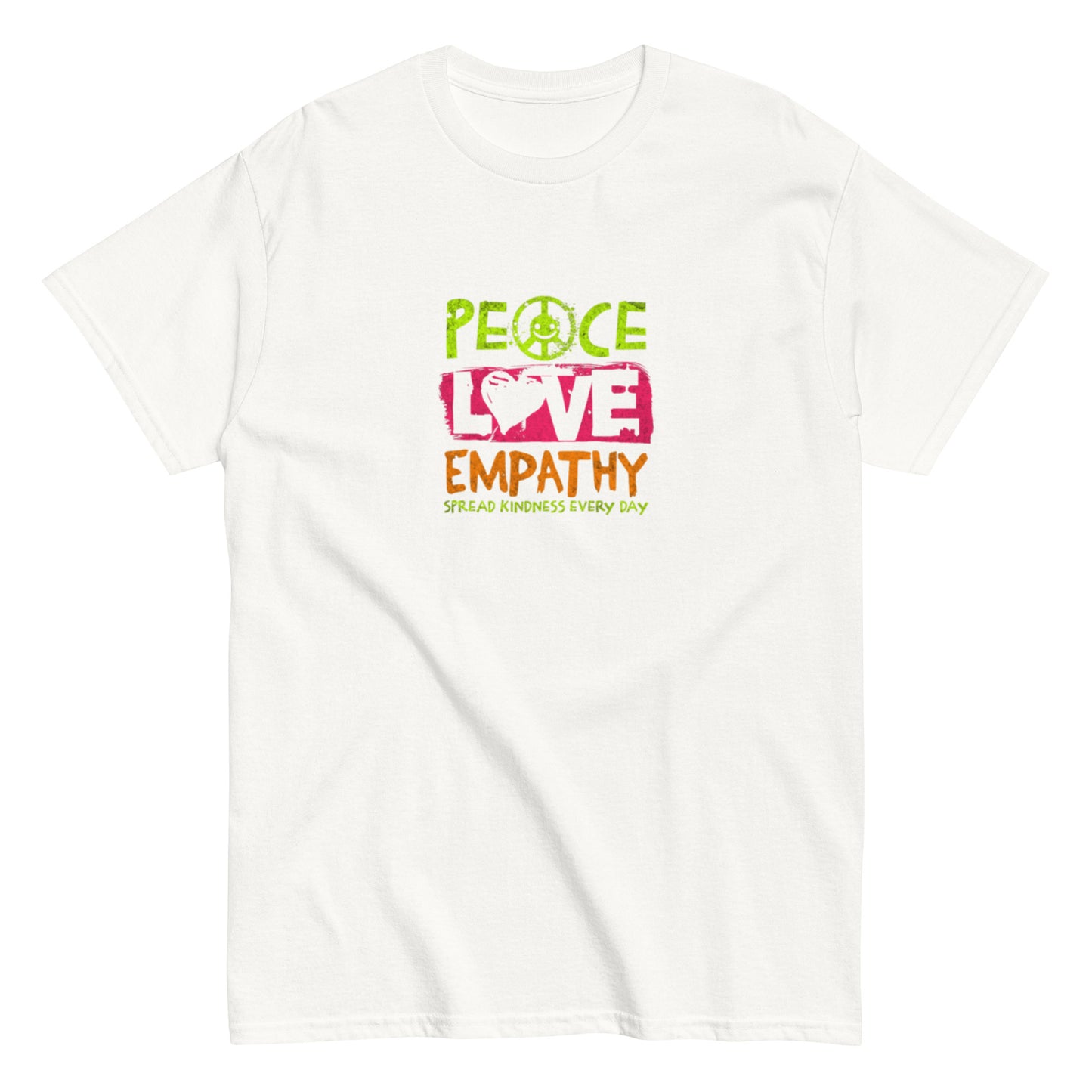 Peace Love Empathy Unisex Classic Tee - DUO Modern